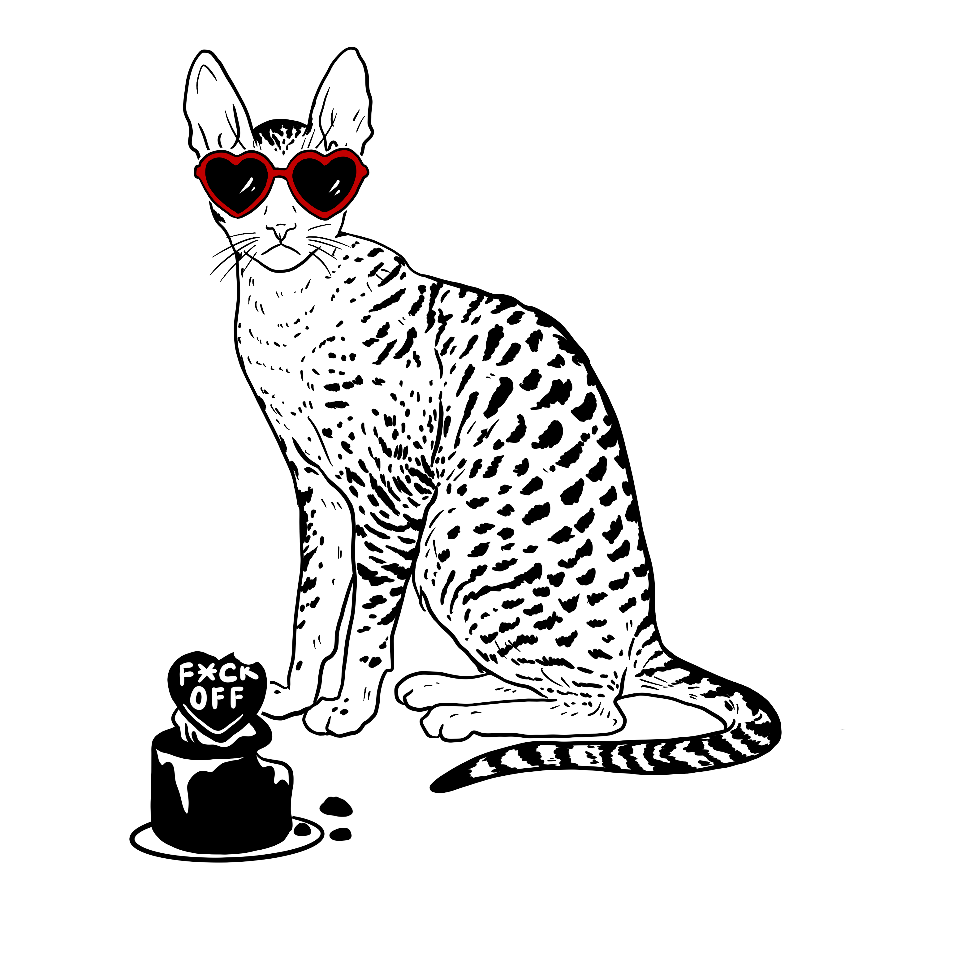 The Sad Cat #6474