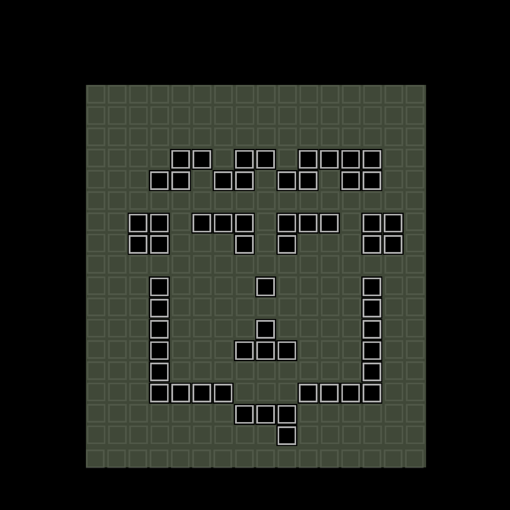 8-bit Block Face #3887