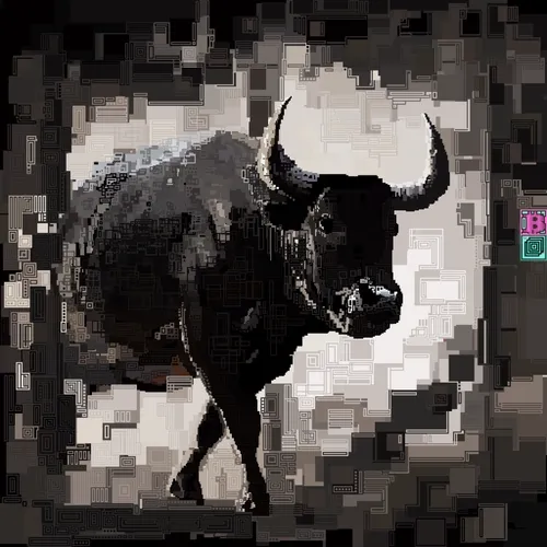 study of a bull #7/12