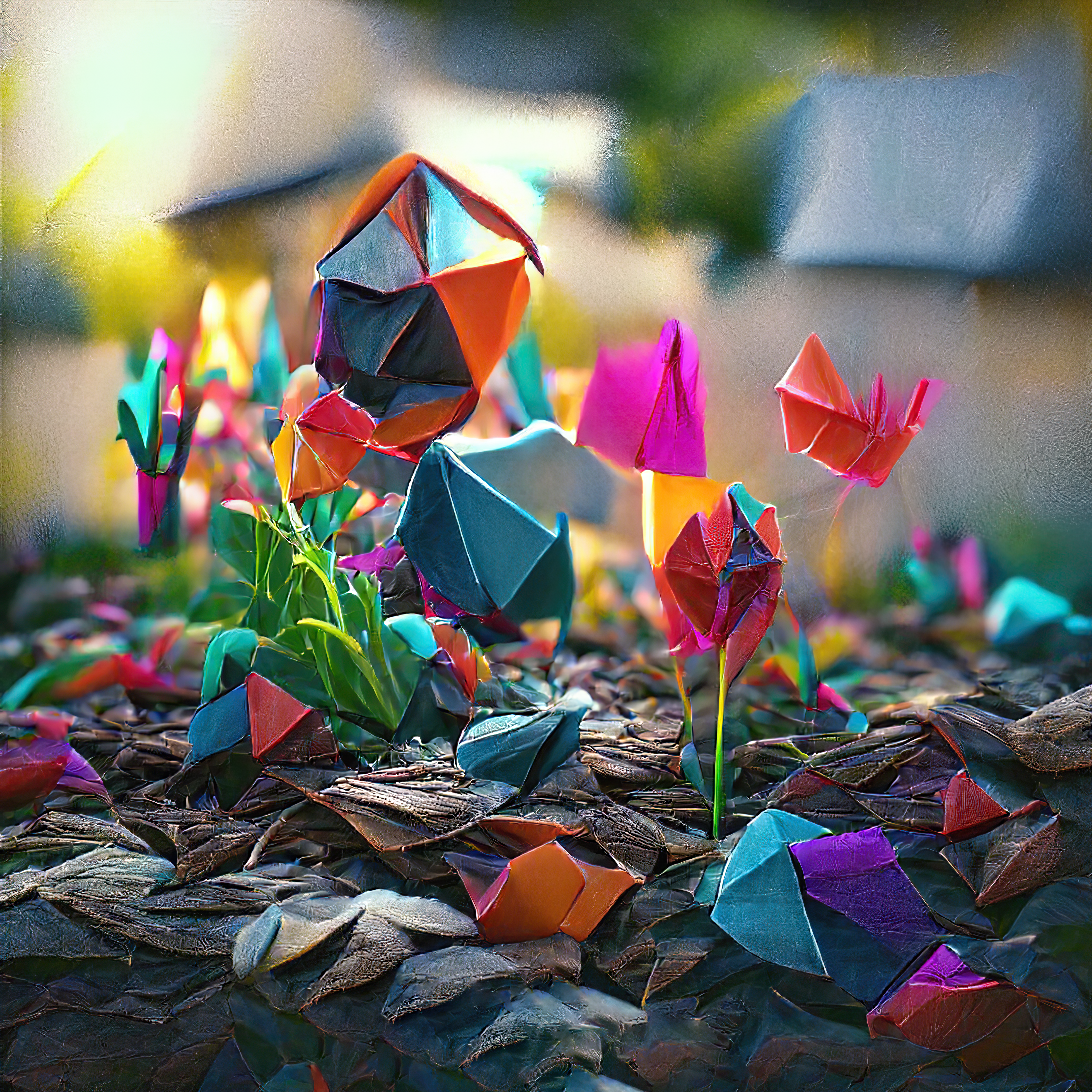 Origami Garden