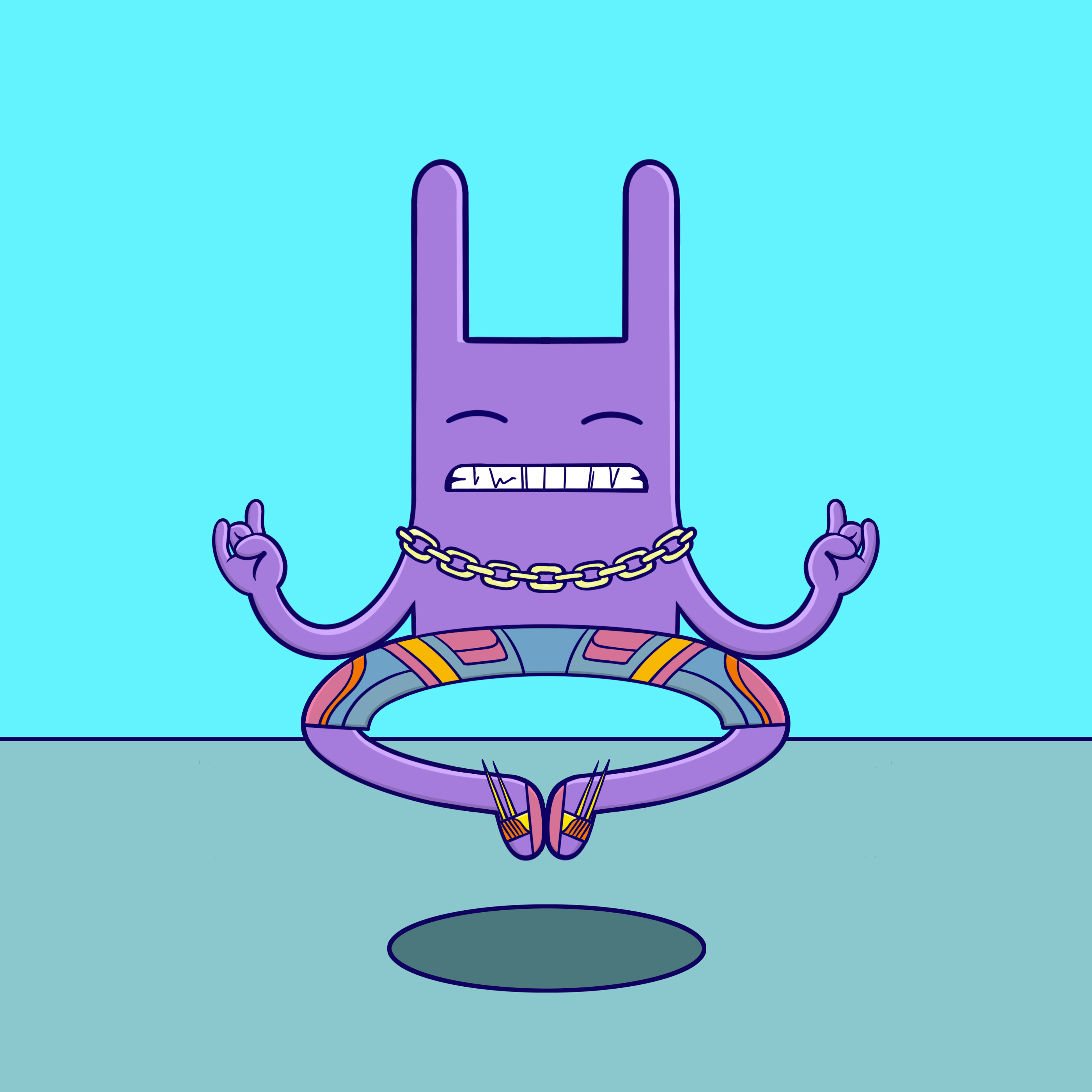 Meditation Rabbit #65