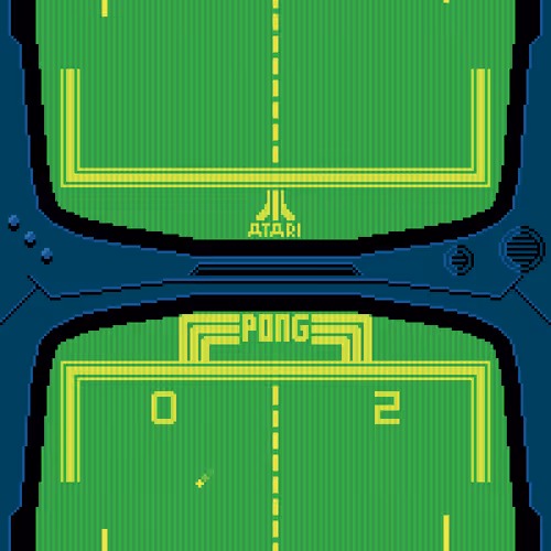 Pong 2 by Kldpxl
