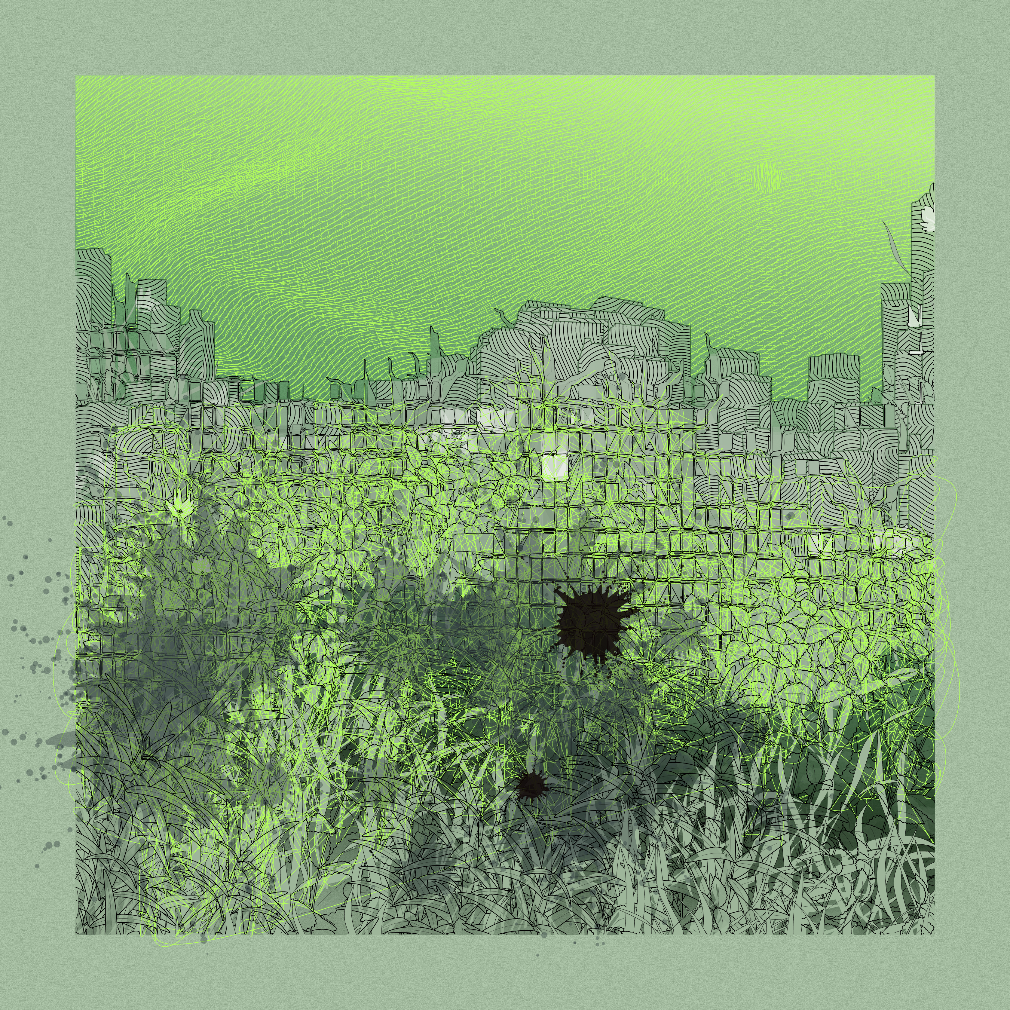 Landscape with Carbon Capture #1918