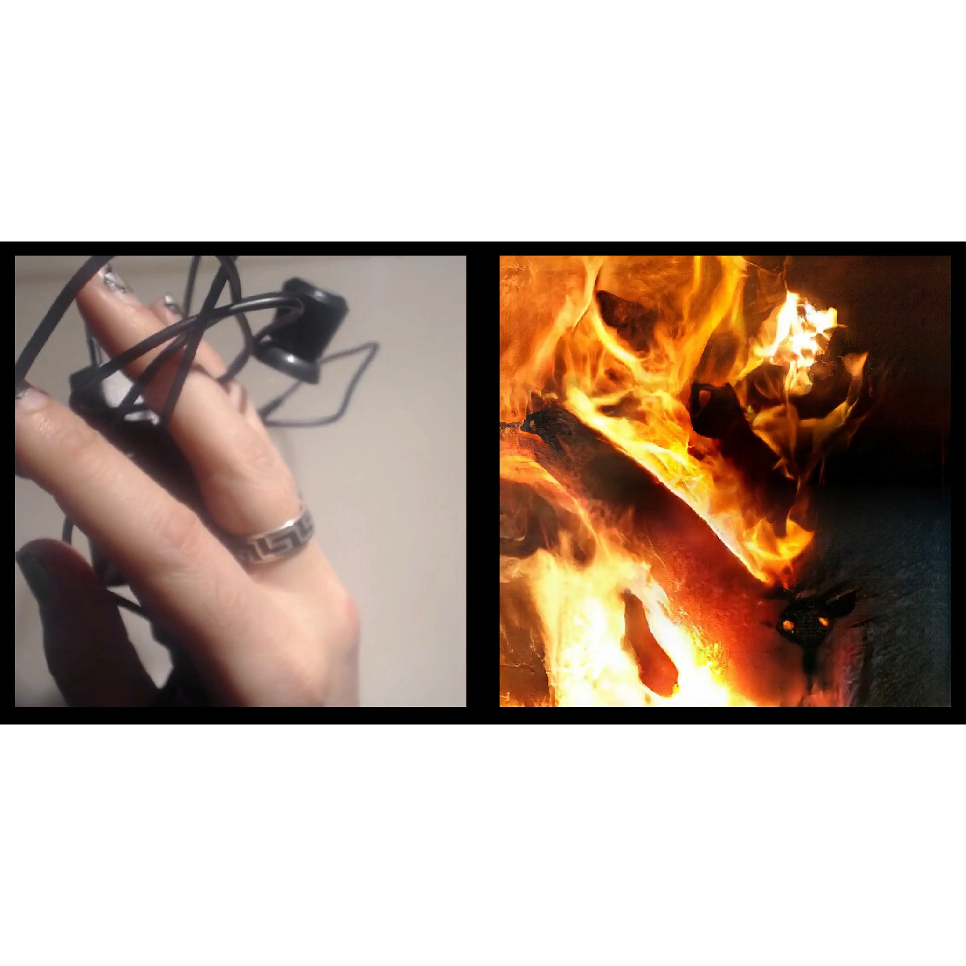 Learning To See: Gloomy Sunday #2 - Fire