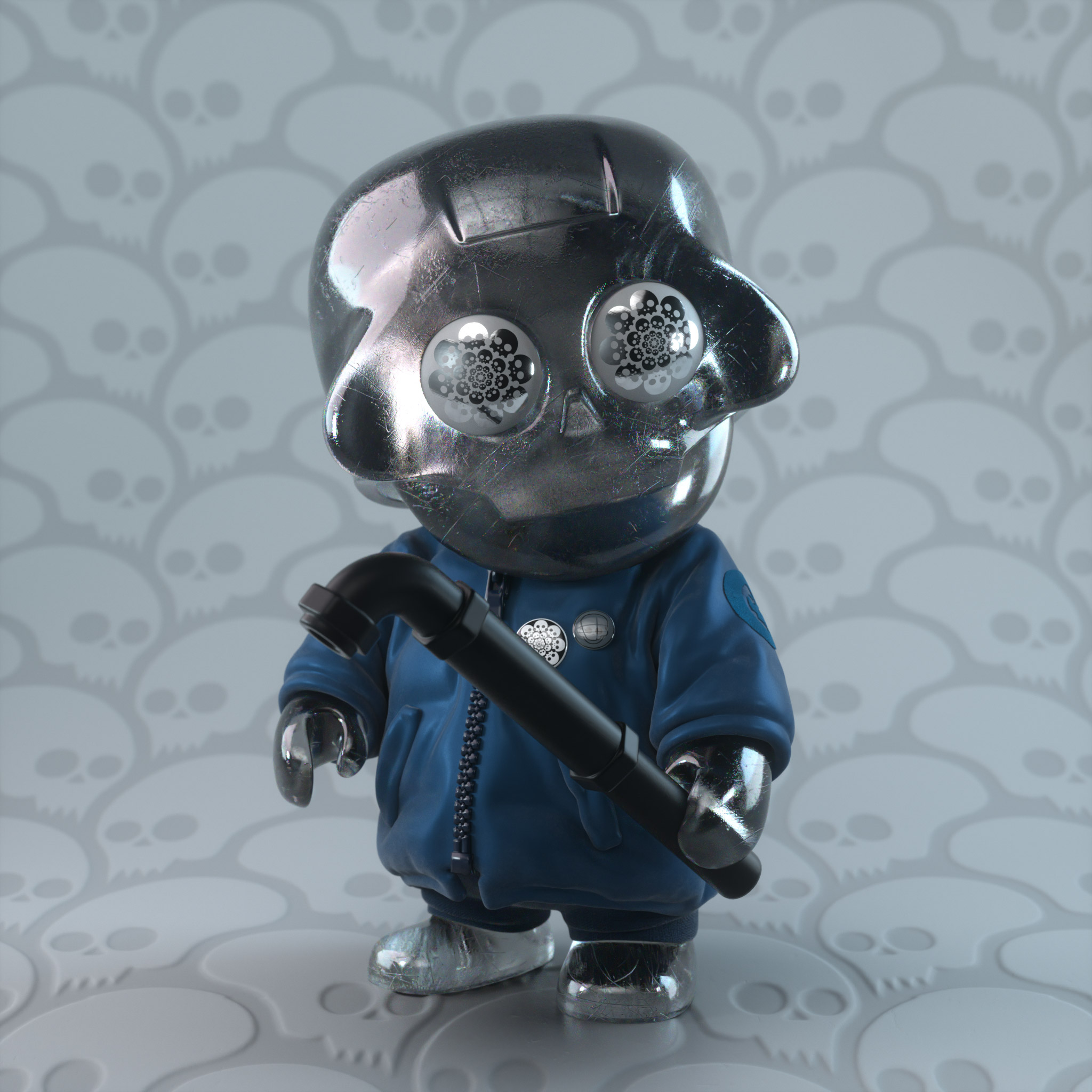 Starkly Street Wear KILL BOT
