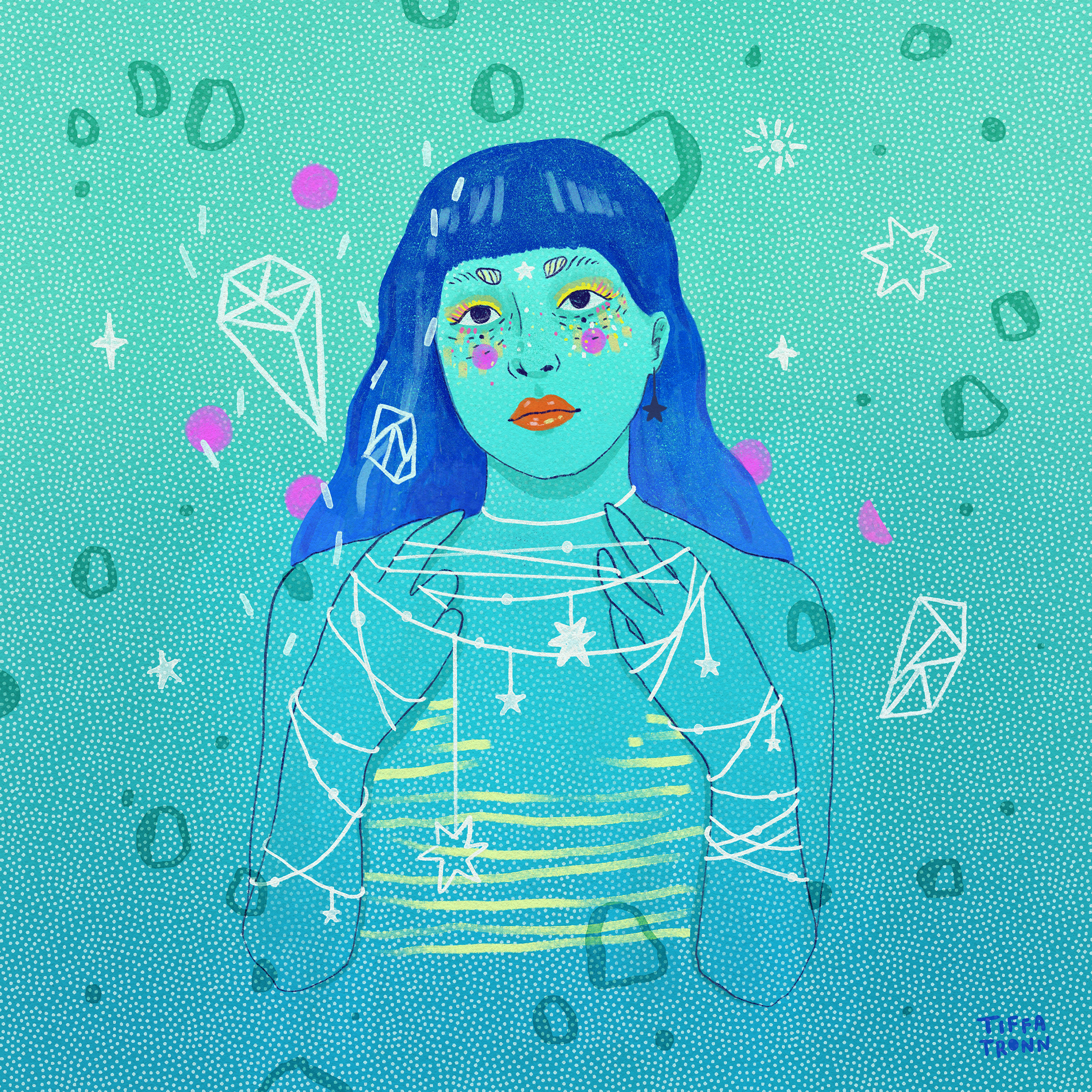 PASTEL GIRL 002 ✦ Sky
