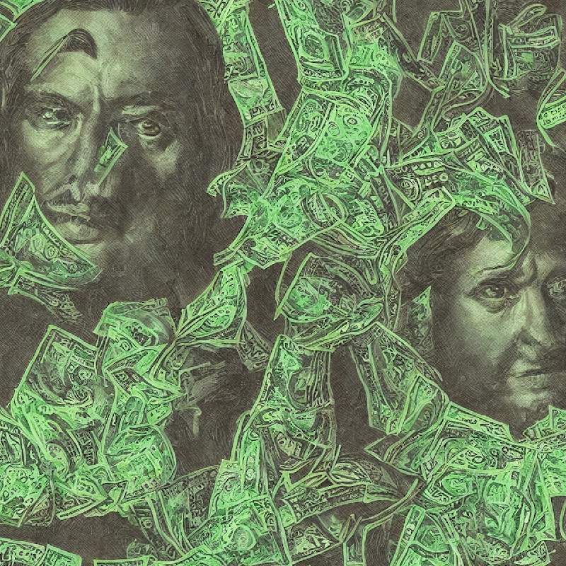 Immortalized in Greed