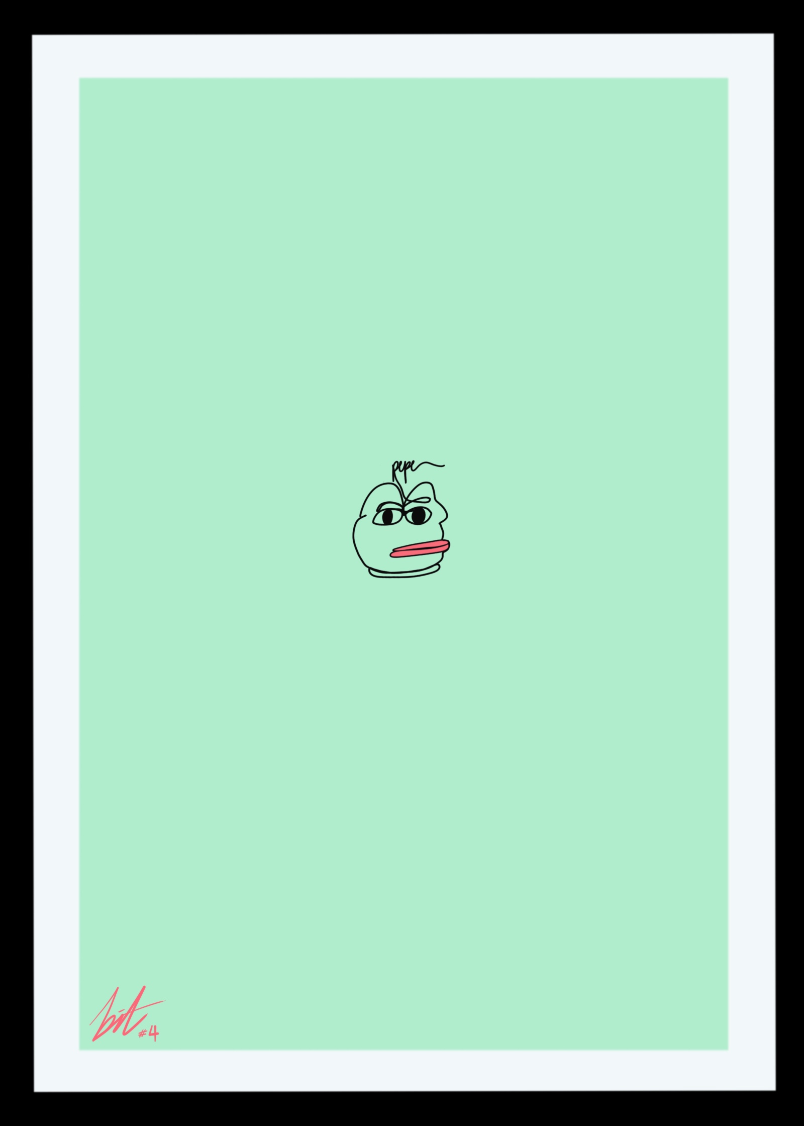 ONE LINE PEPE