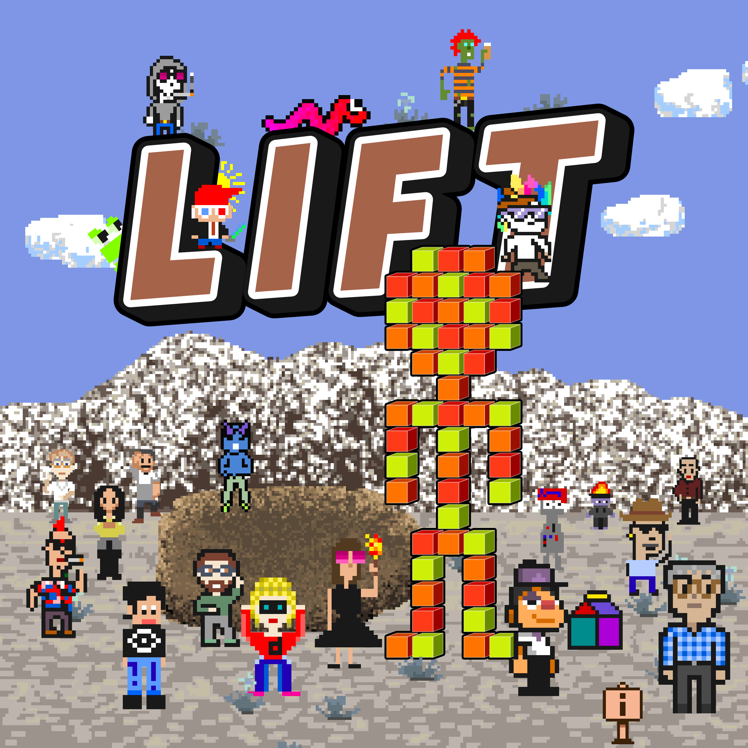 LIFT (a self portrait) #886