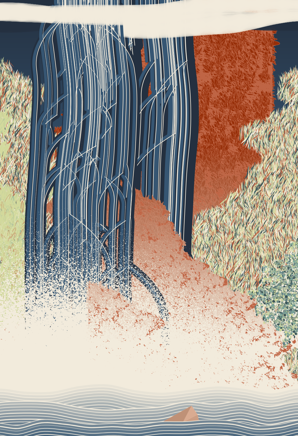 LACMA: ROTF Vol. 2 Monica Rizzolli A Tour of Hypothetical Waterfalls #98