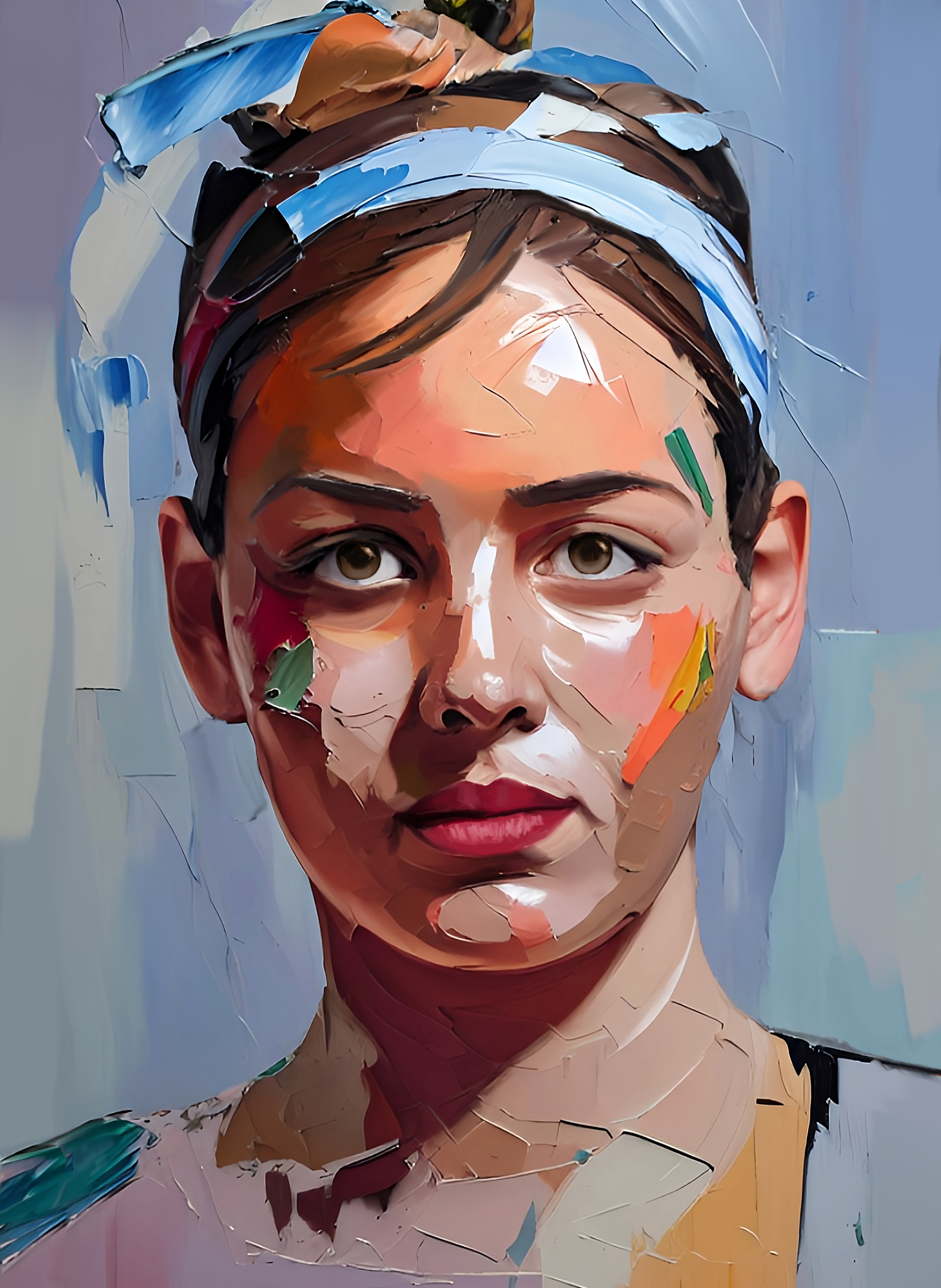 Impasto Portraits #6