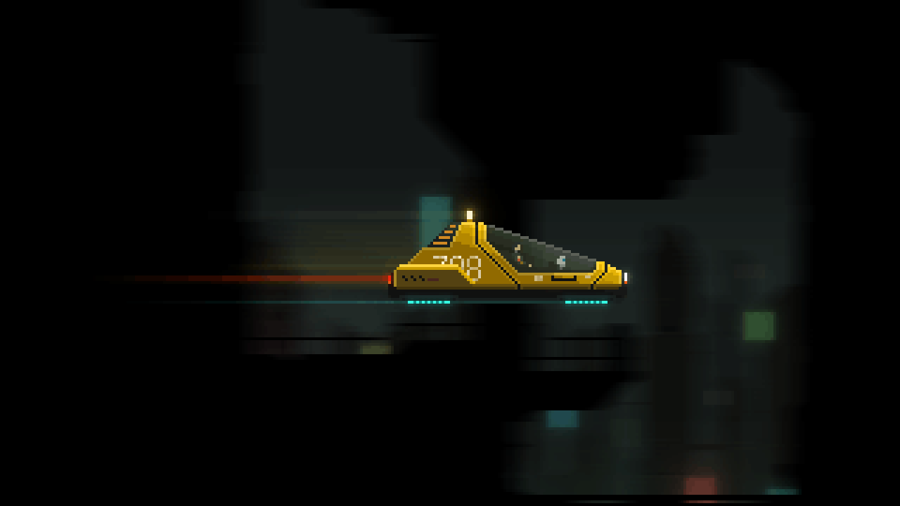 Pixel Art GIF - Catching A Ride