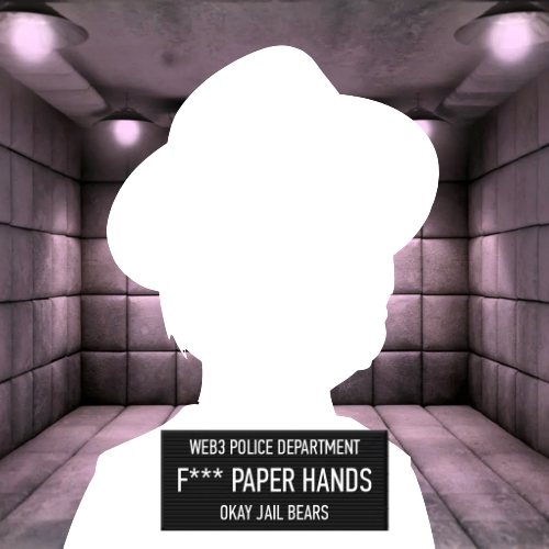 Okay Jail Bear #3089