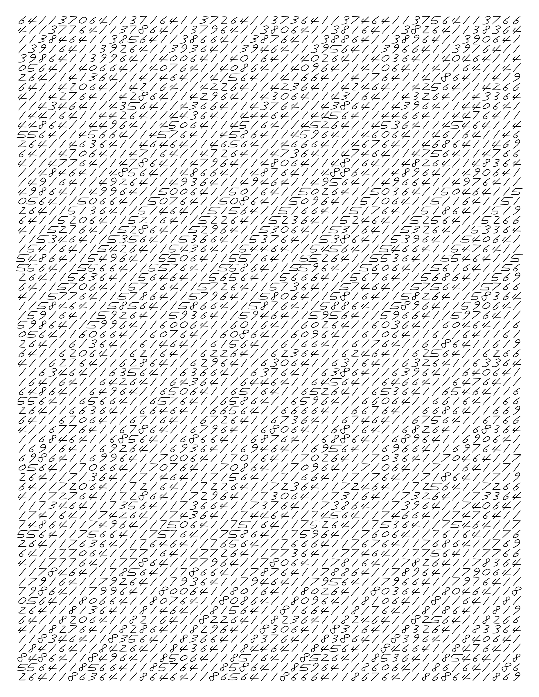 Endless (5,607,250 to Infinity) #2773