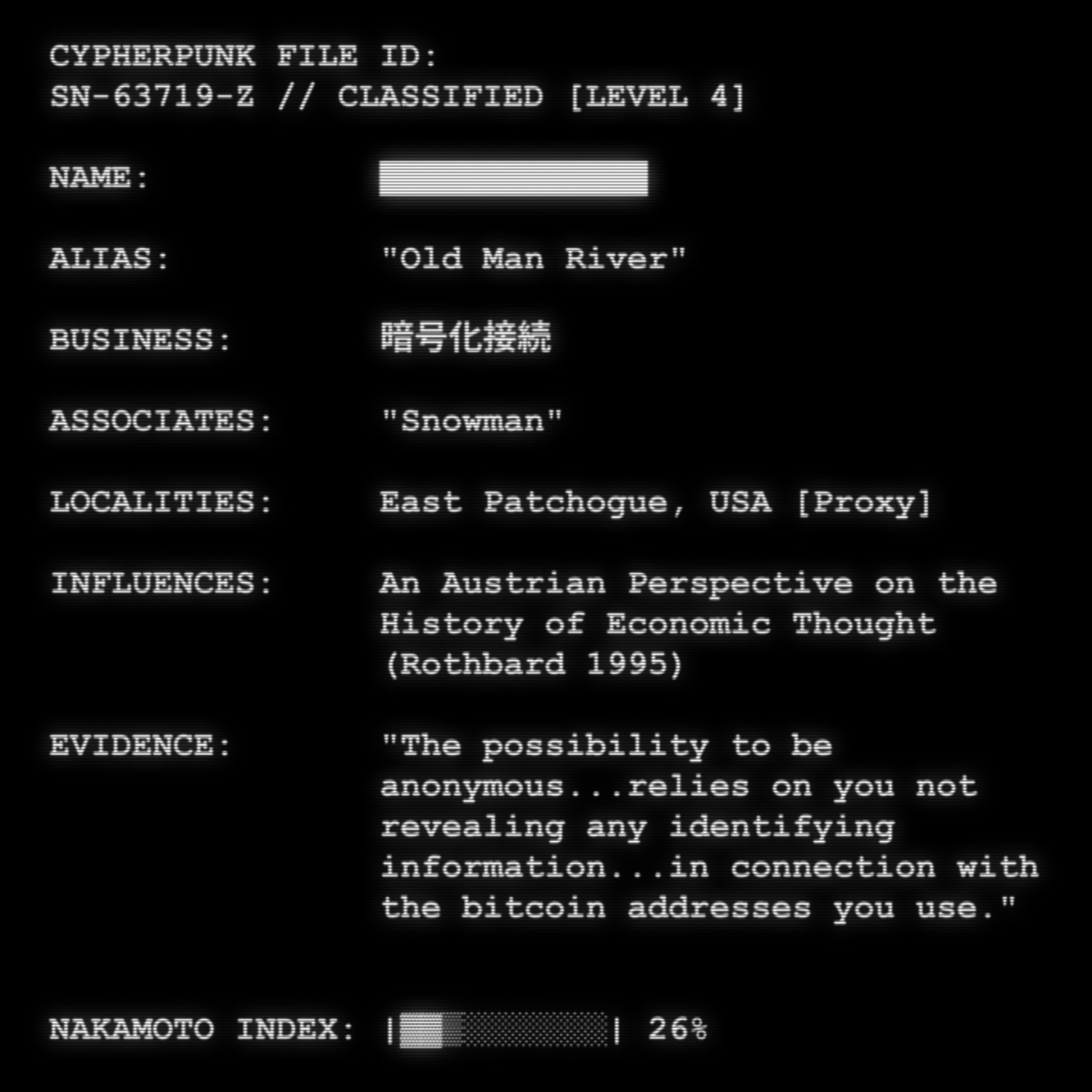 CYPHERPUNK FILES #5692