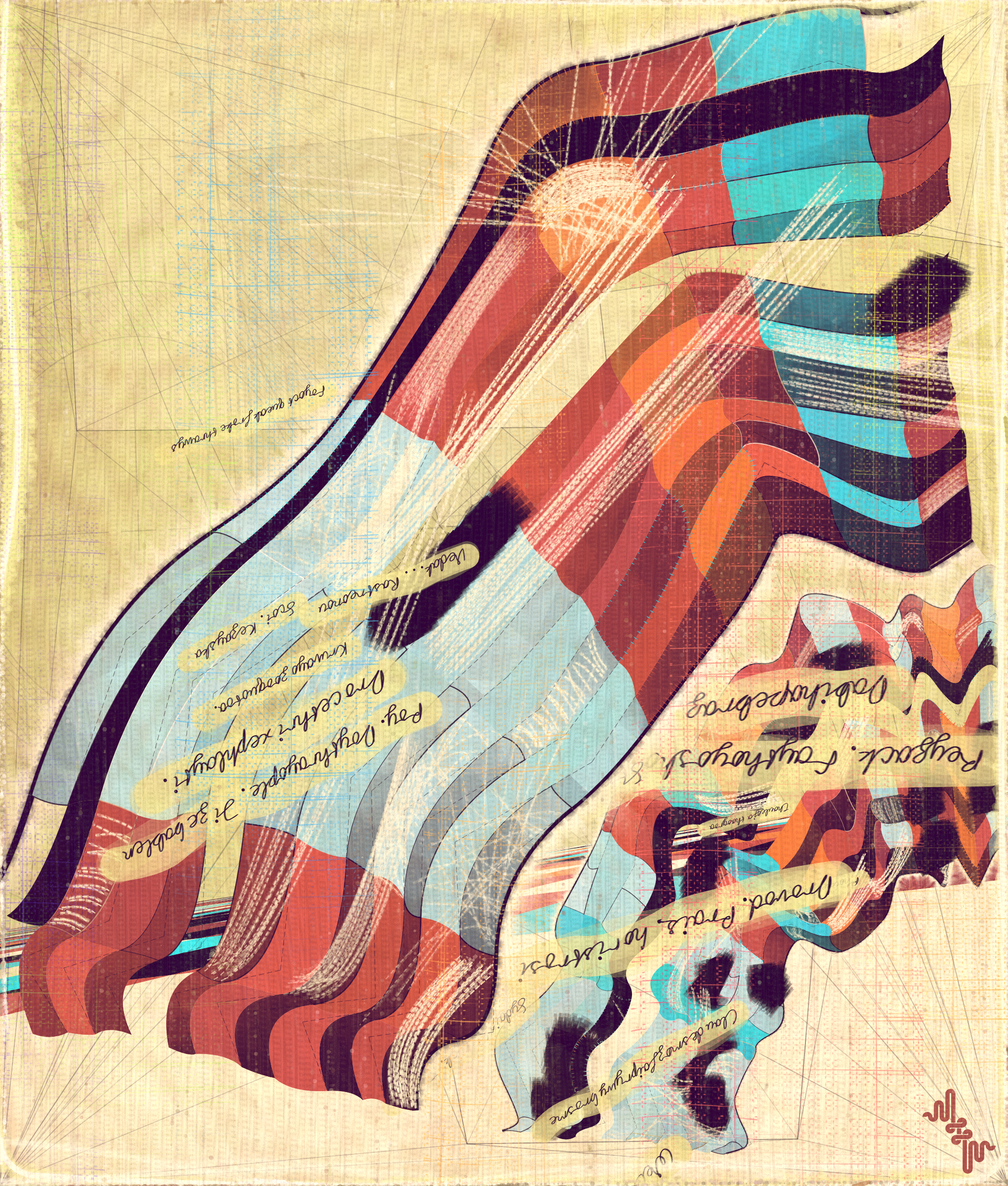 Amplitudes of Canvas #171