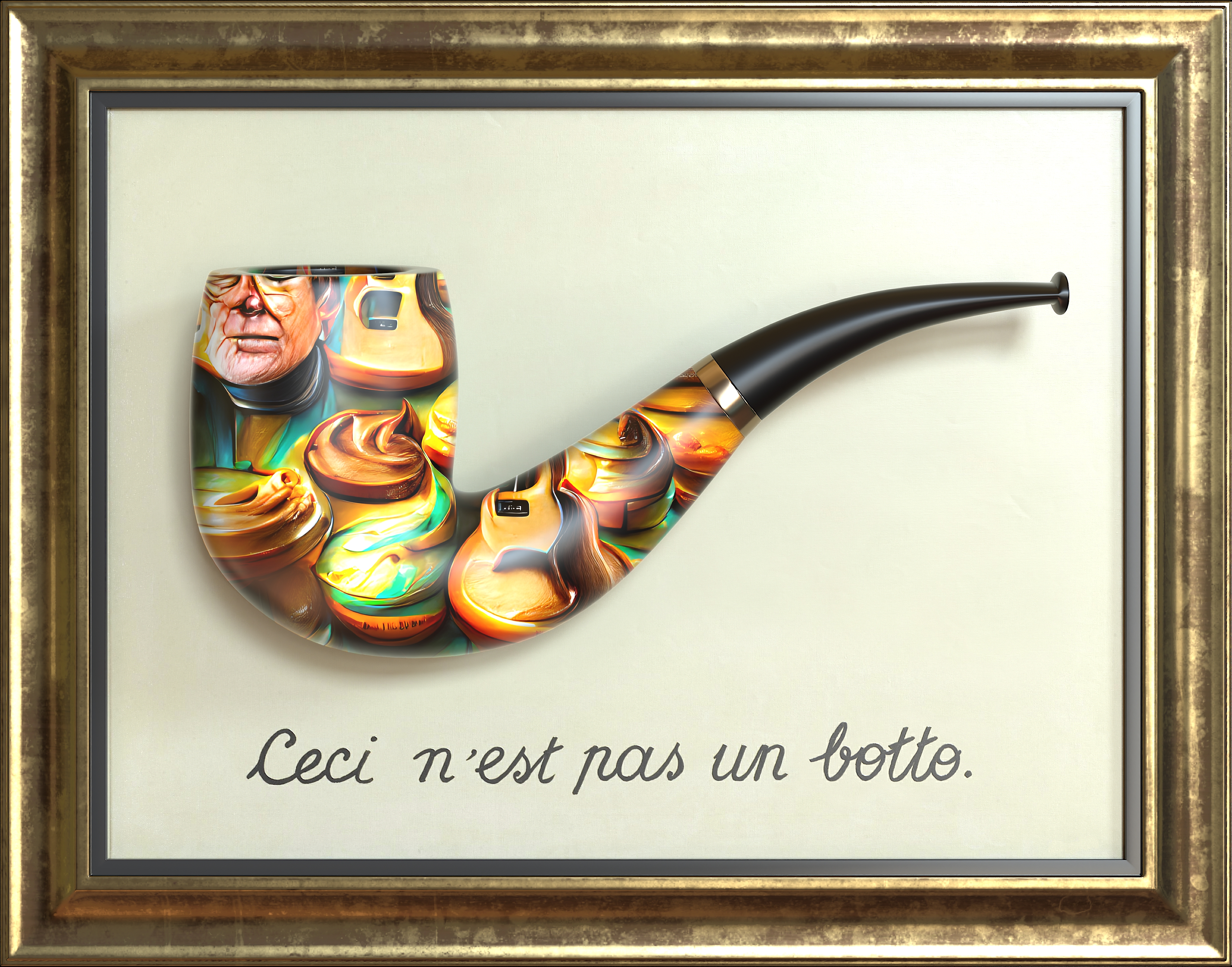 Unhewn Muffin Pipe
