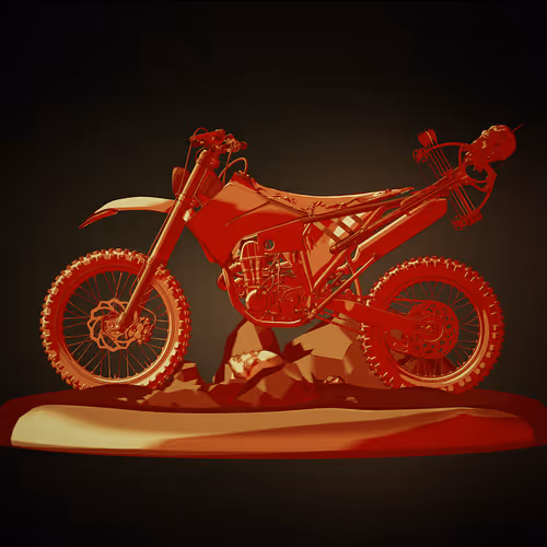 Fury Orange Bike