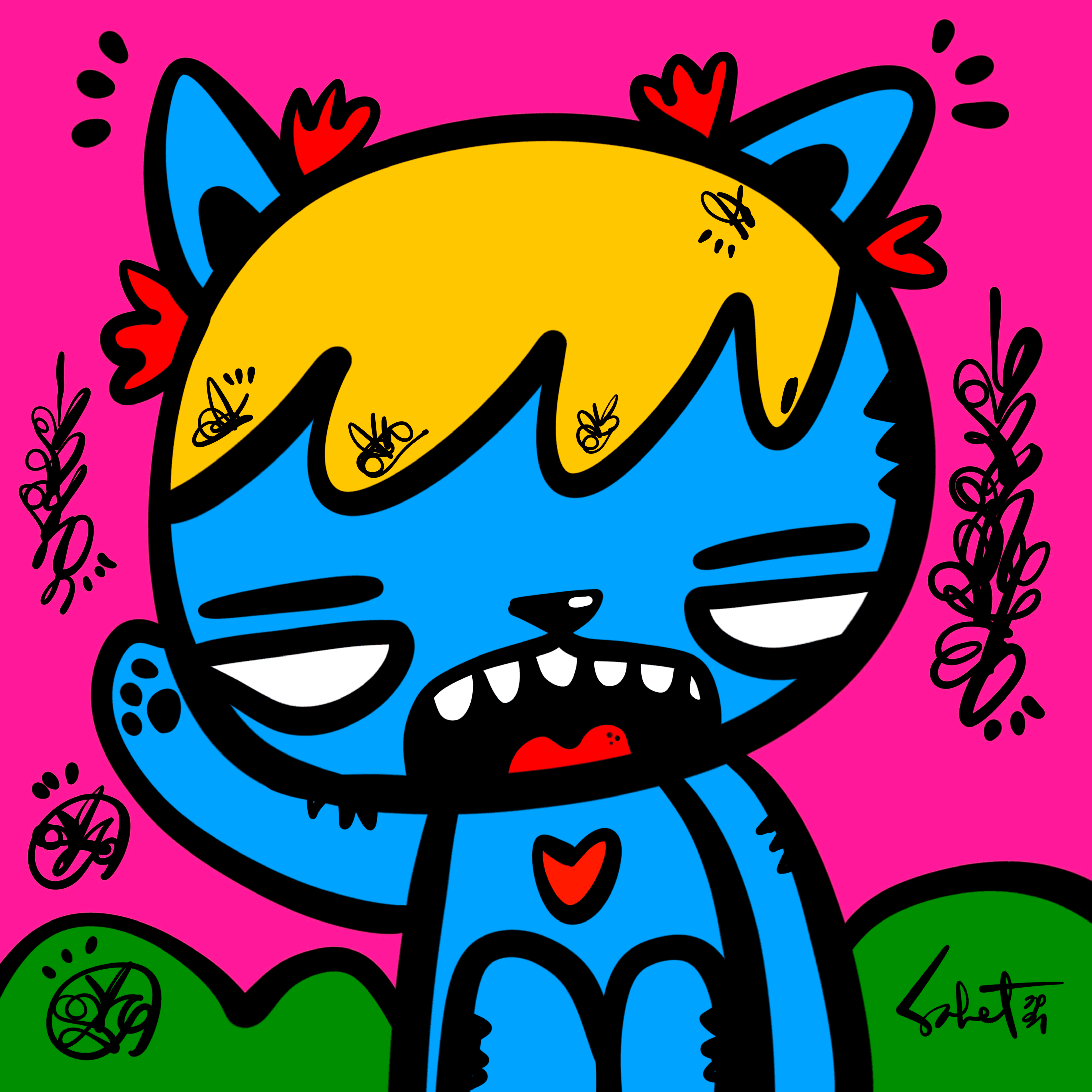 Ugly Kitties by Sabet #181