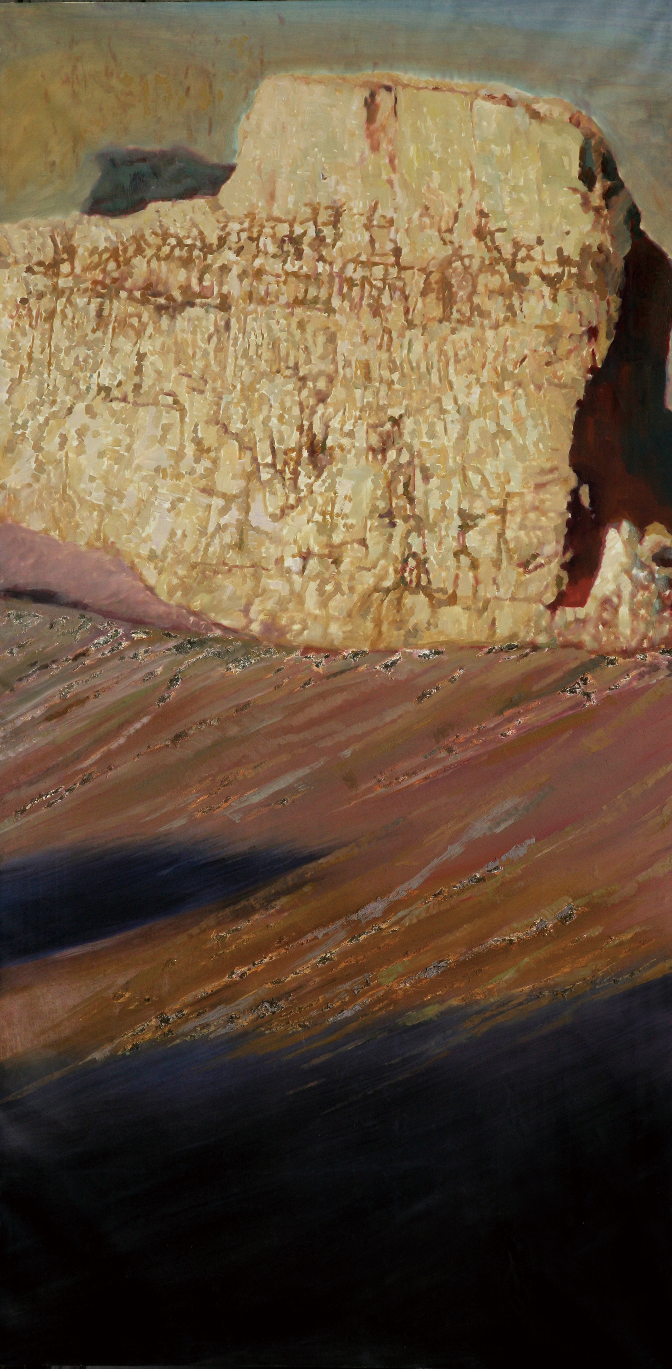 Golden Yardang, gilded desert;