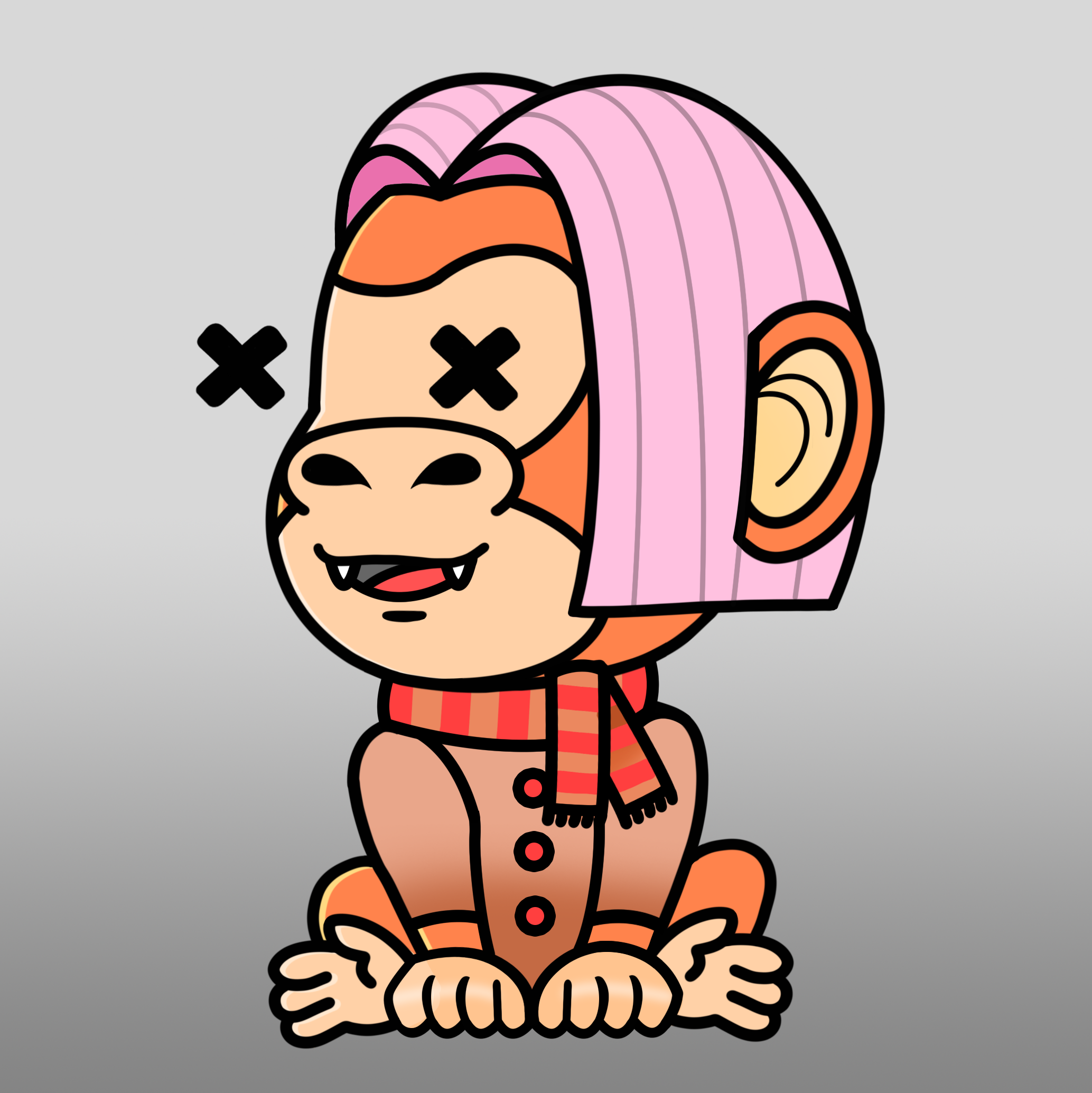 Doodle Ape Kid #6