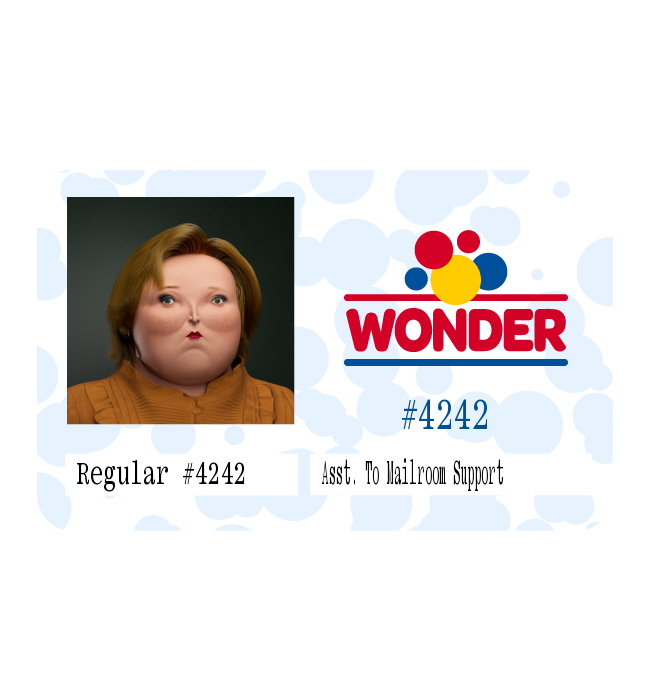 42.75 Ⓡ / week, Wonder