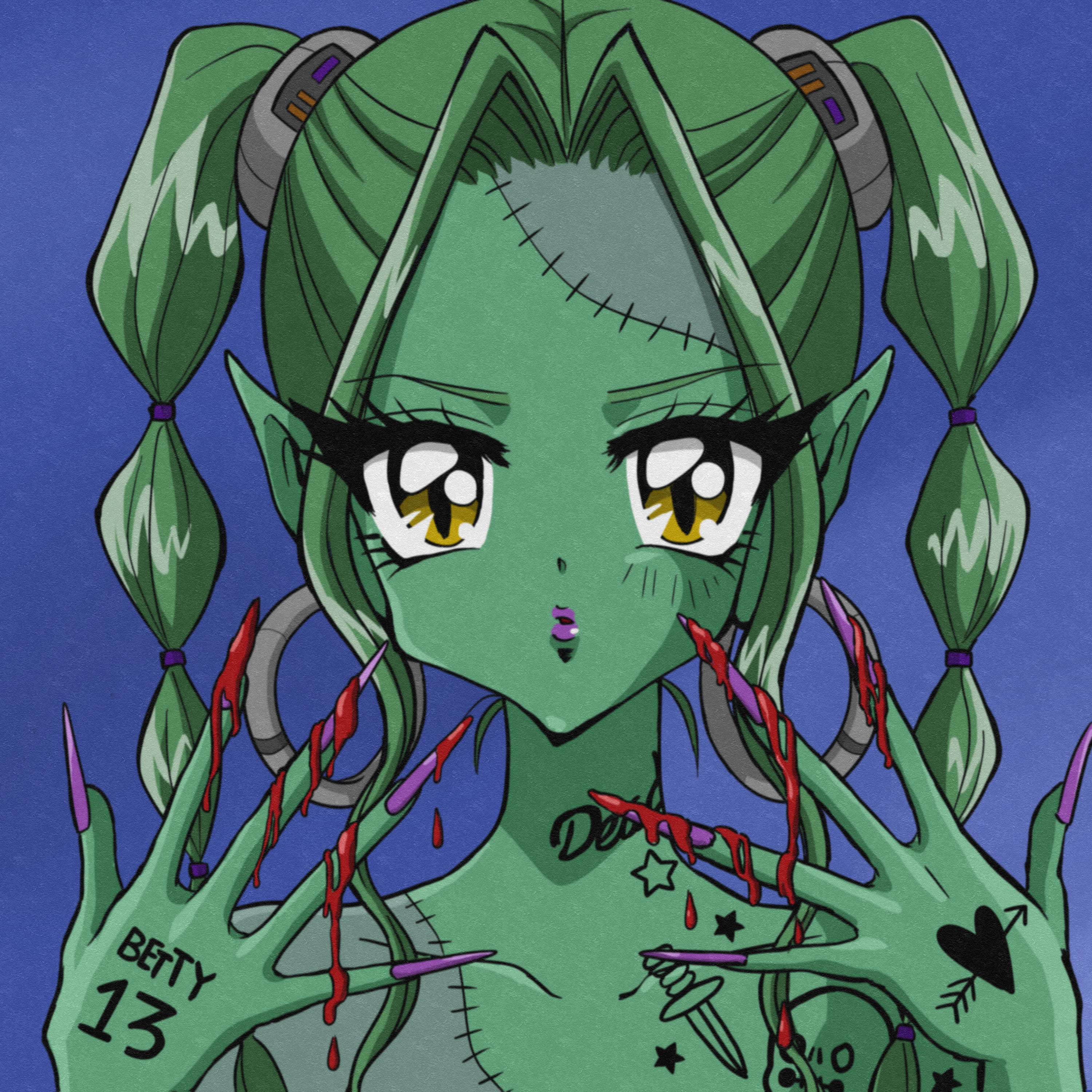 Shinsei Galverse x Deadfellaz Infected S2 151/8888