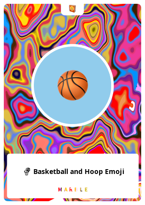 🏀 Basketball and Hoop Emoji