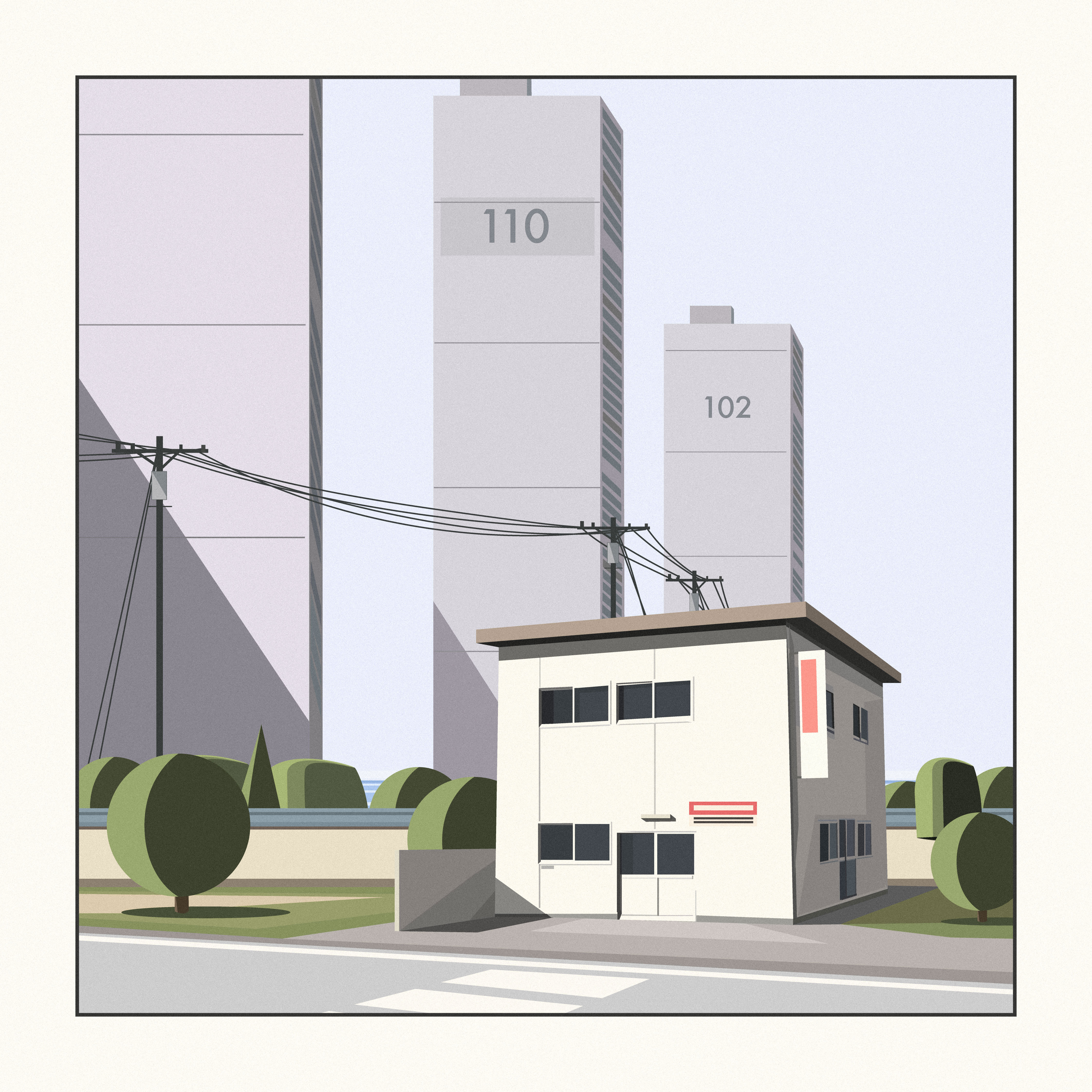 School & Apartments #178/329