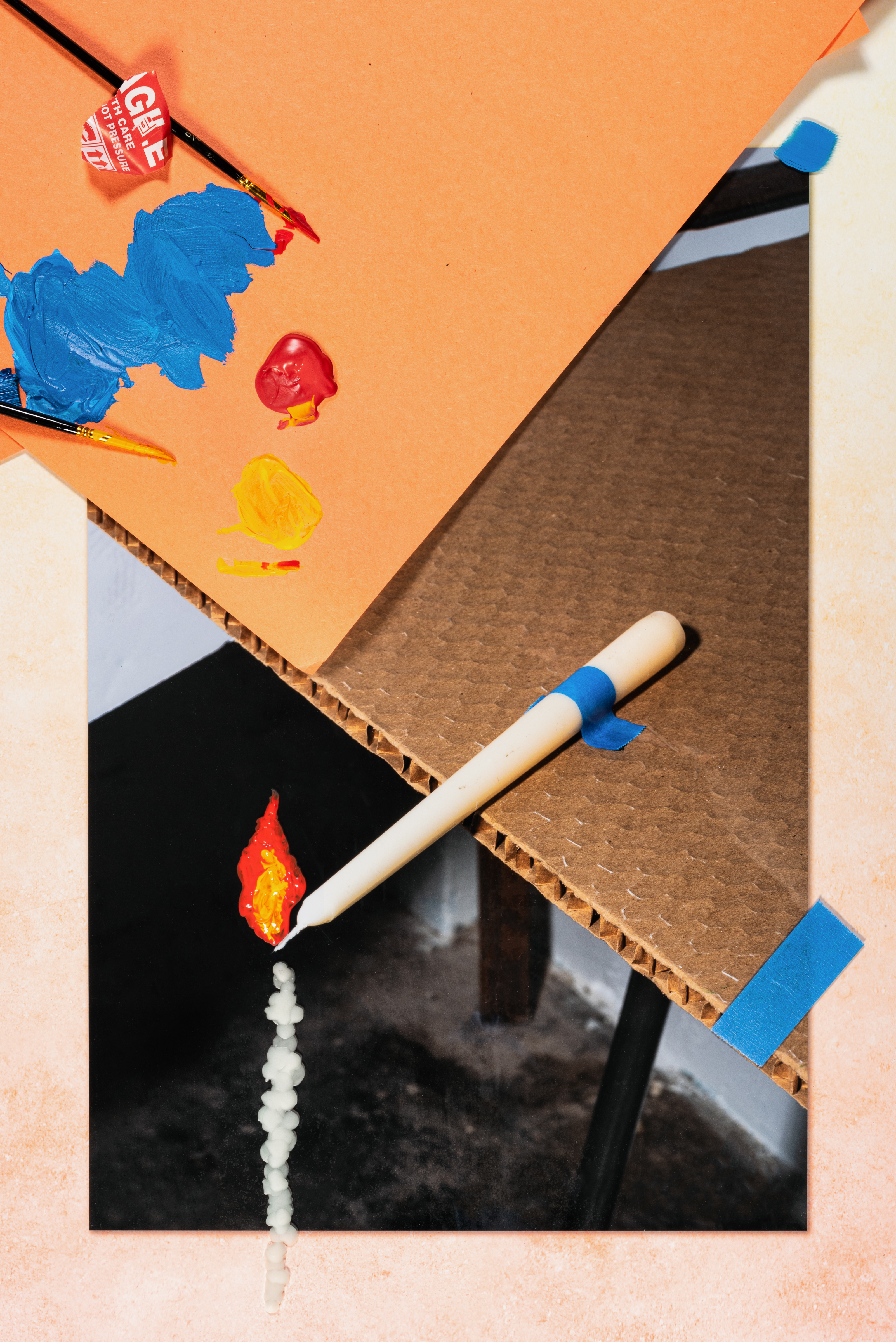 Hot Wax; Painter's Tape