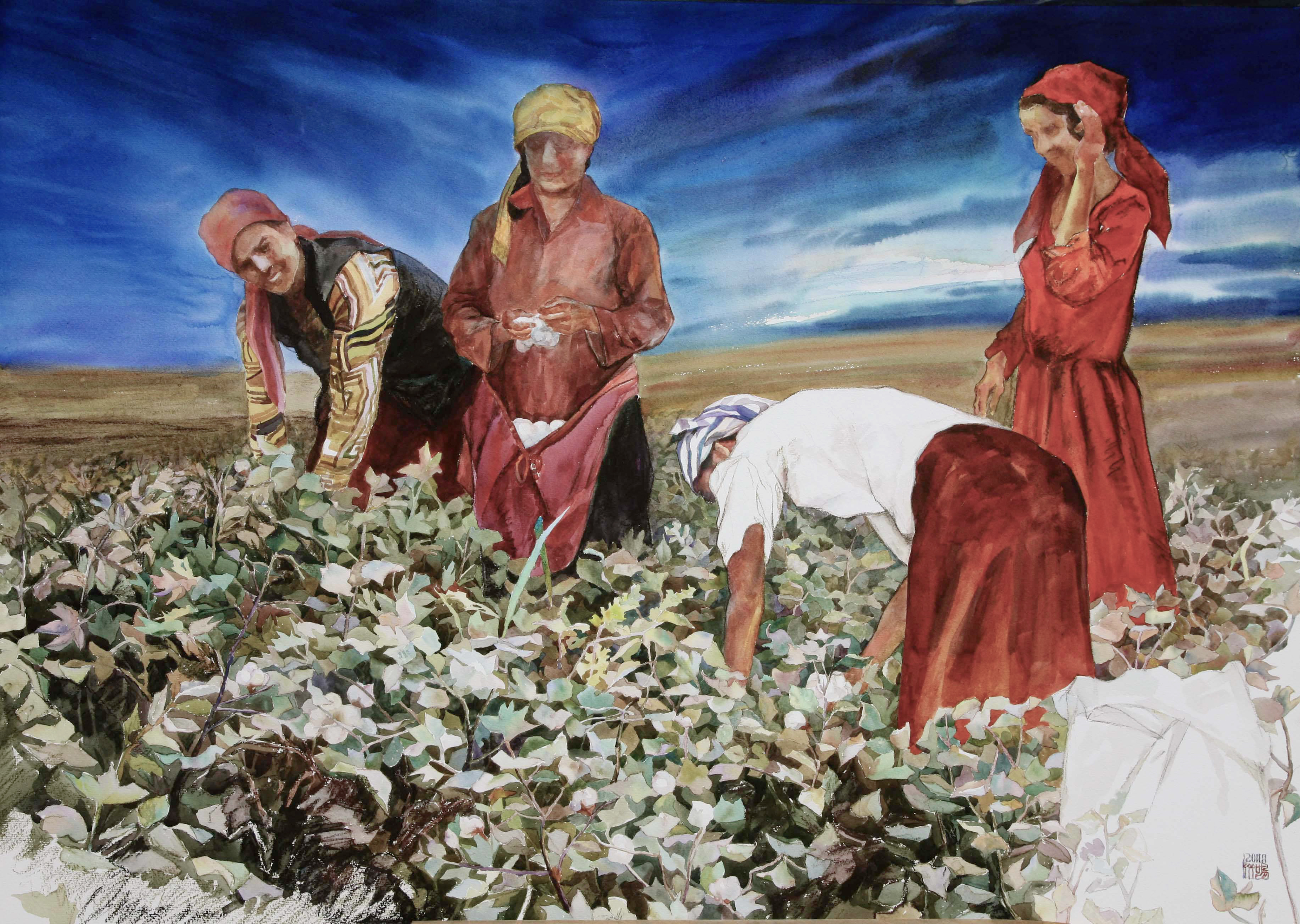 Crimson energy rises like a warming sun