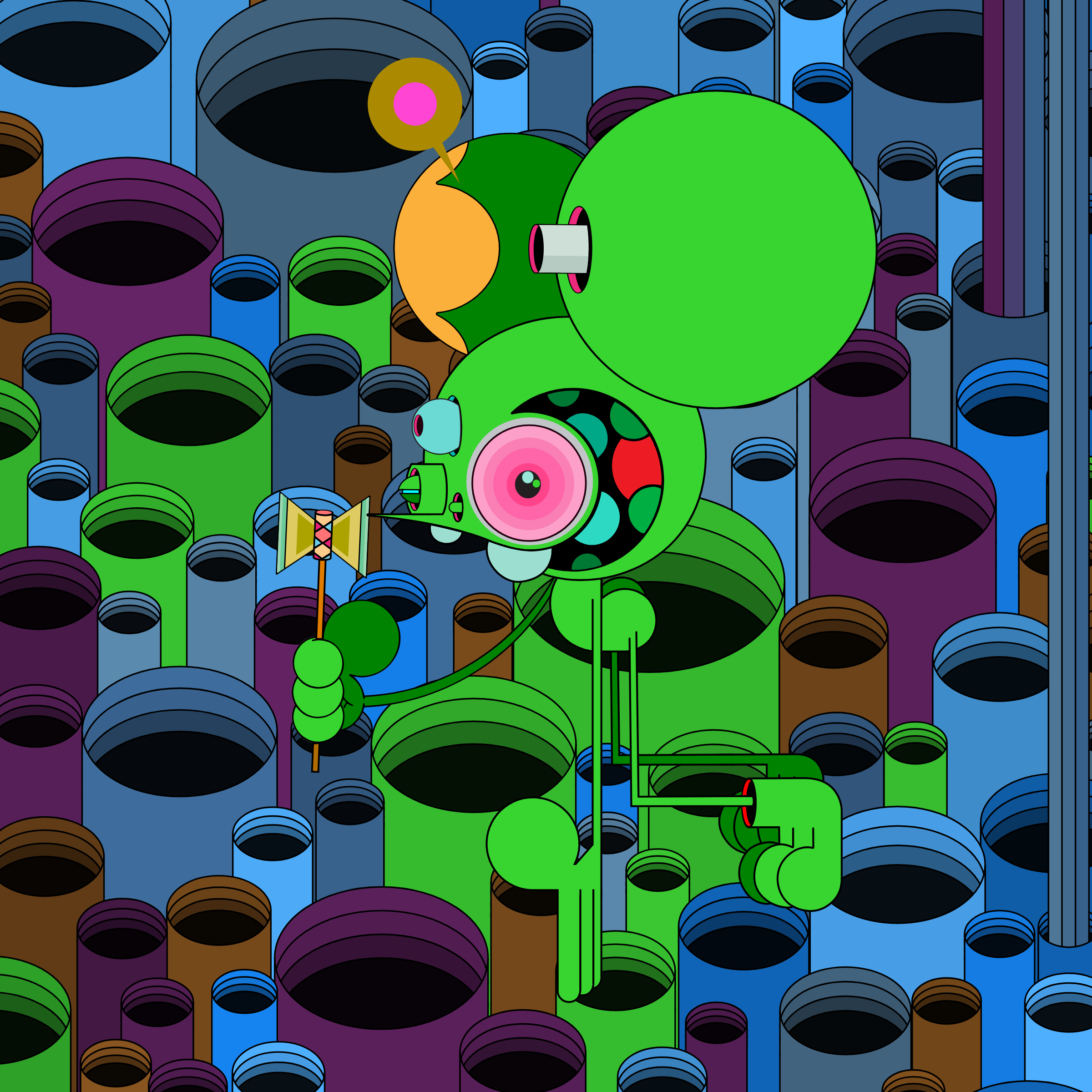 Neogen Space Monkeys #58