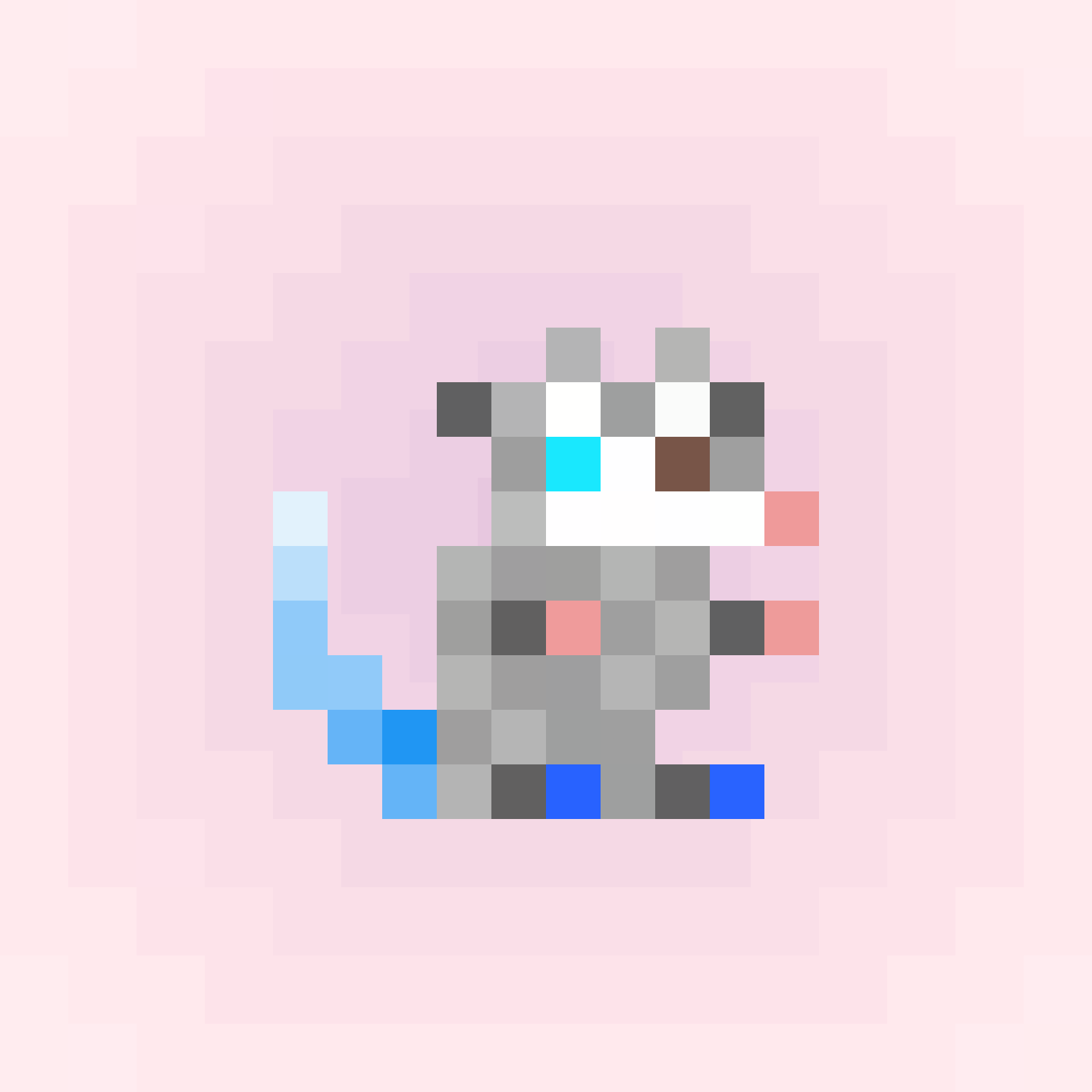 Tiny Punk Opossum #961