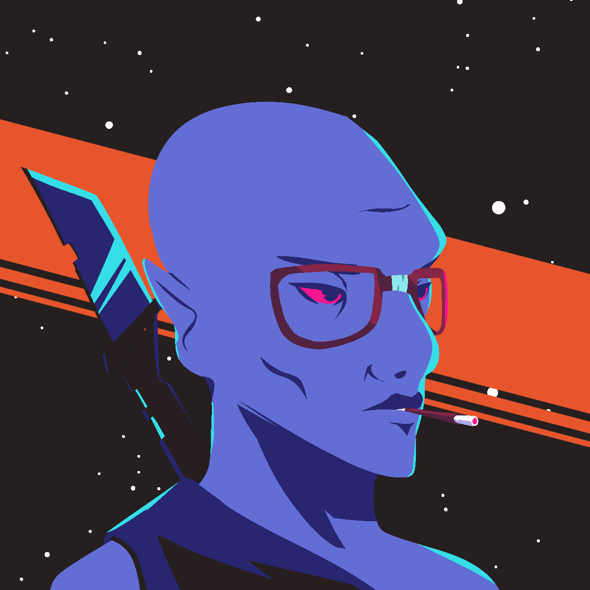 Pilot Cosmo Darksaber