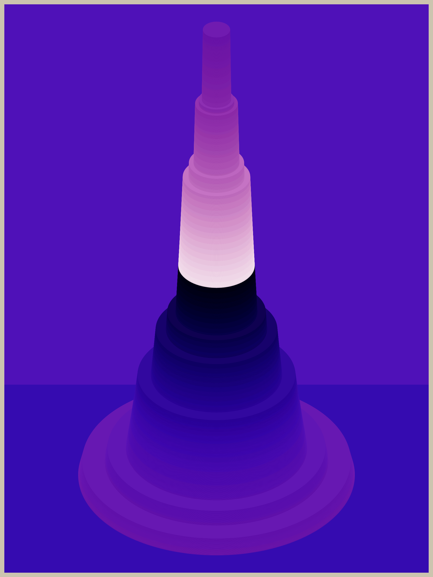 Spire (Bokashi Cone) #9