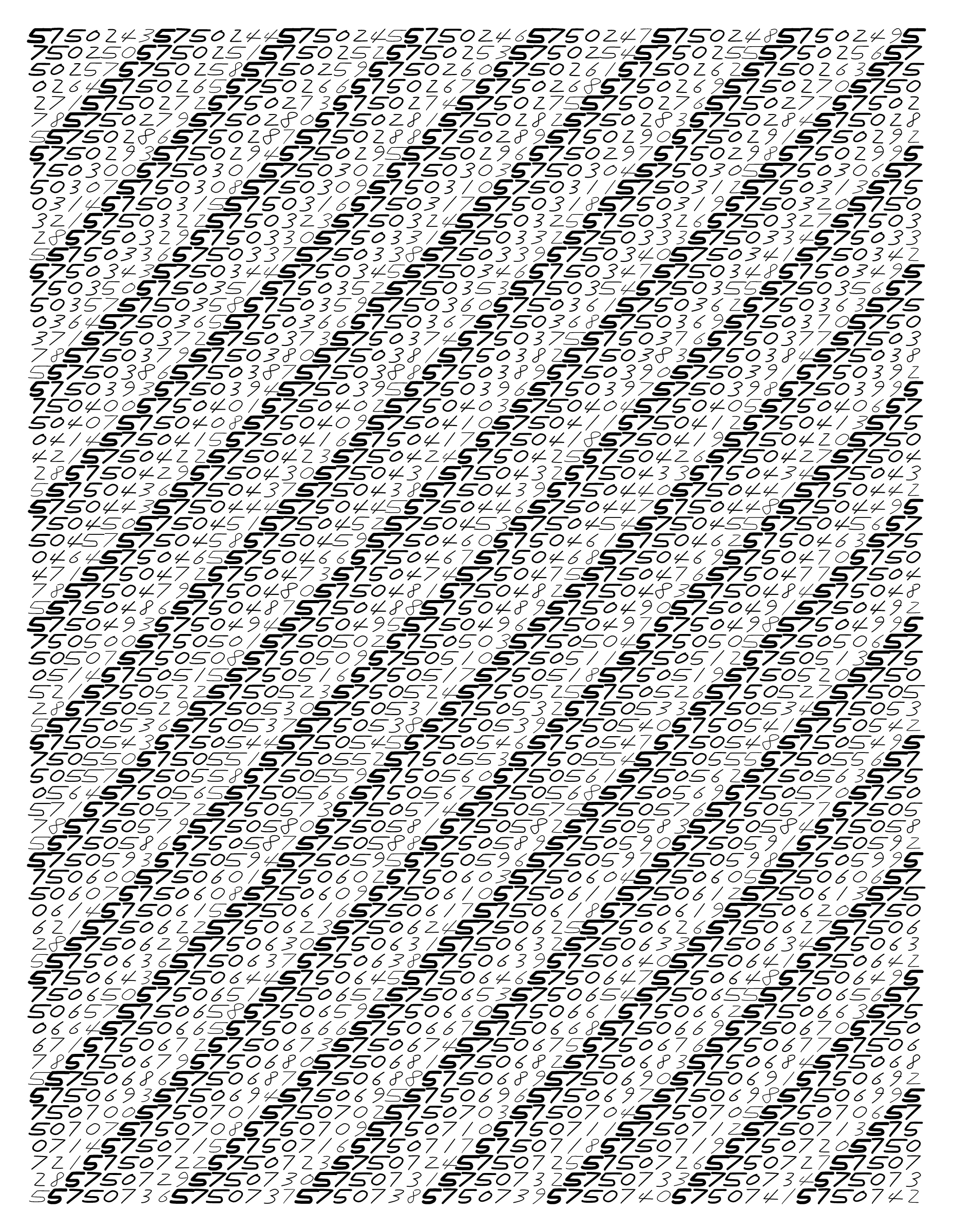 Endless (5,607,250 to Infinity) #473