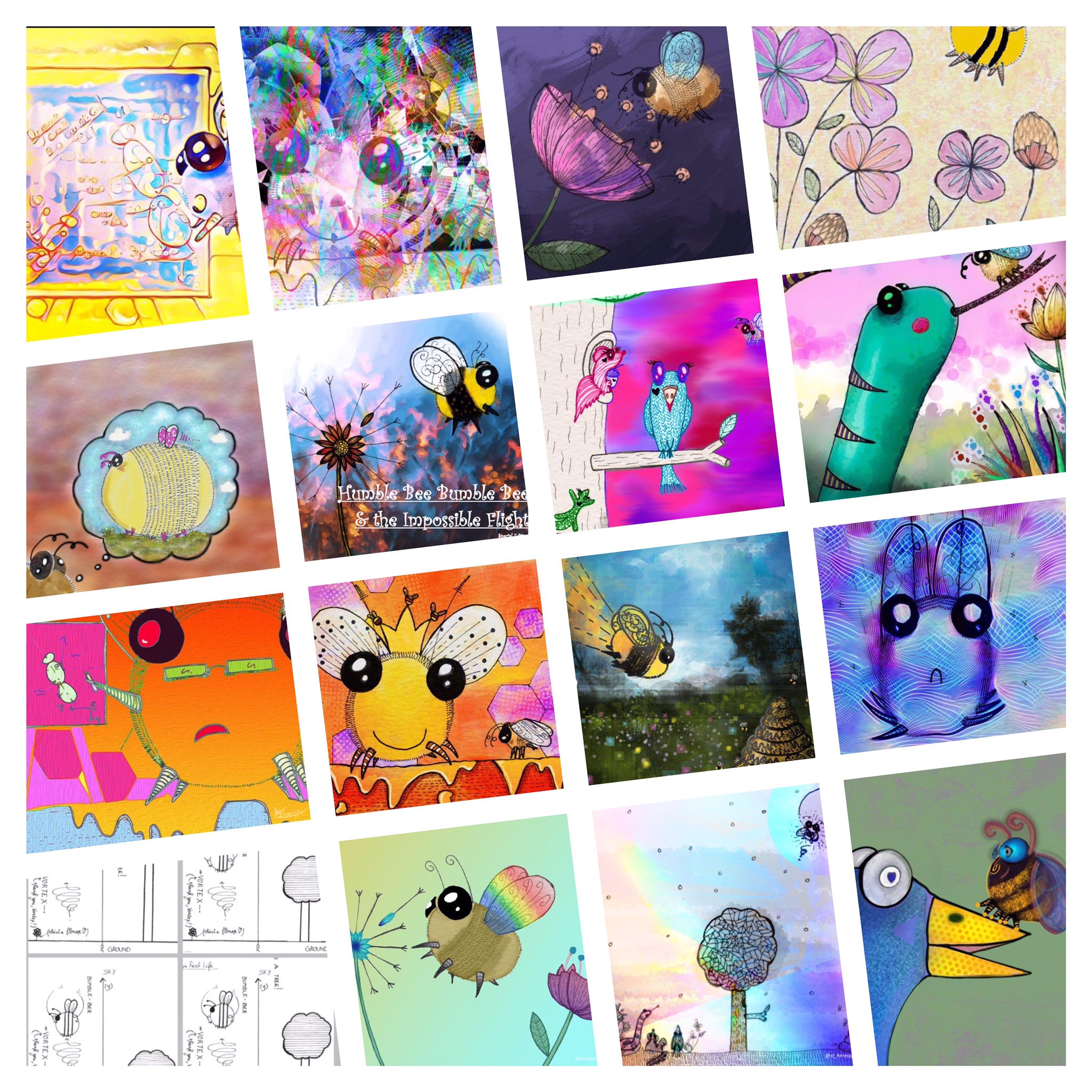 Humble Bee Bumble Bee & The Impossible Flight (Special Edition) - ARTISTS VERSION