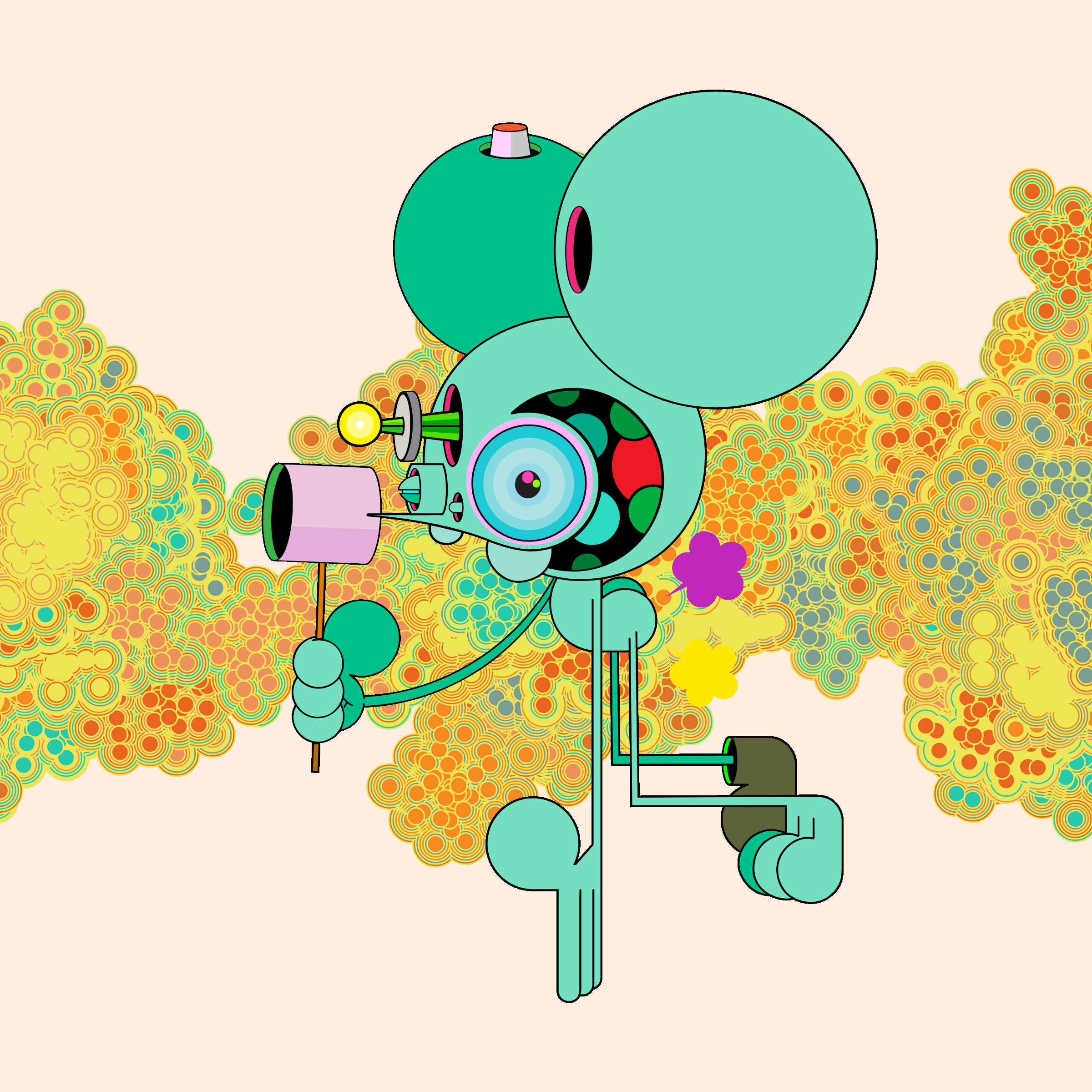 Neogen Space Monkeys #1550