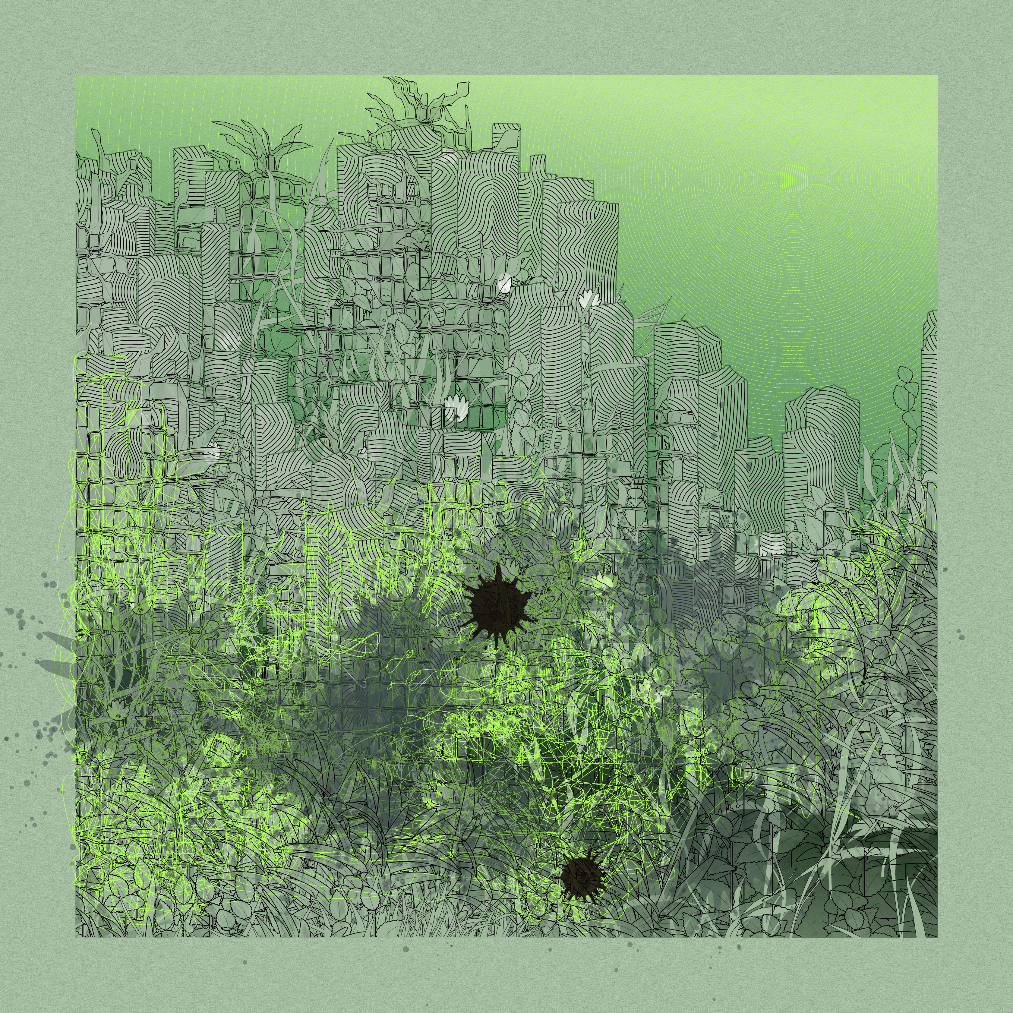 Landscape with Carbon Capture #8527