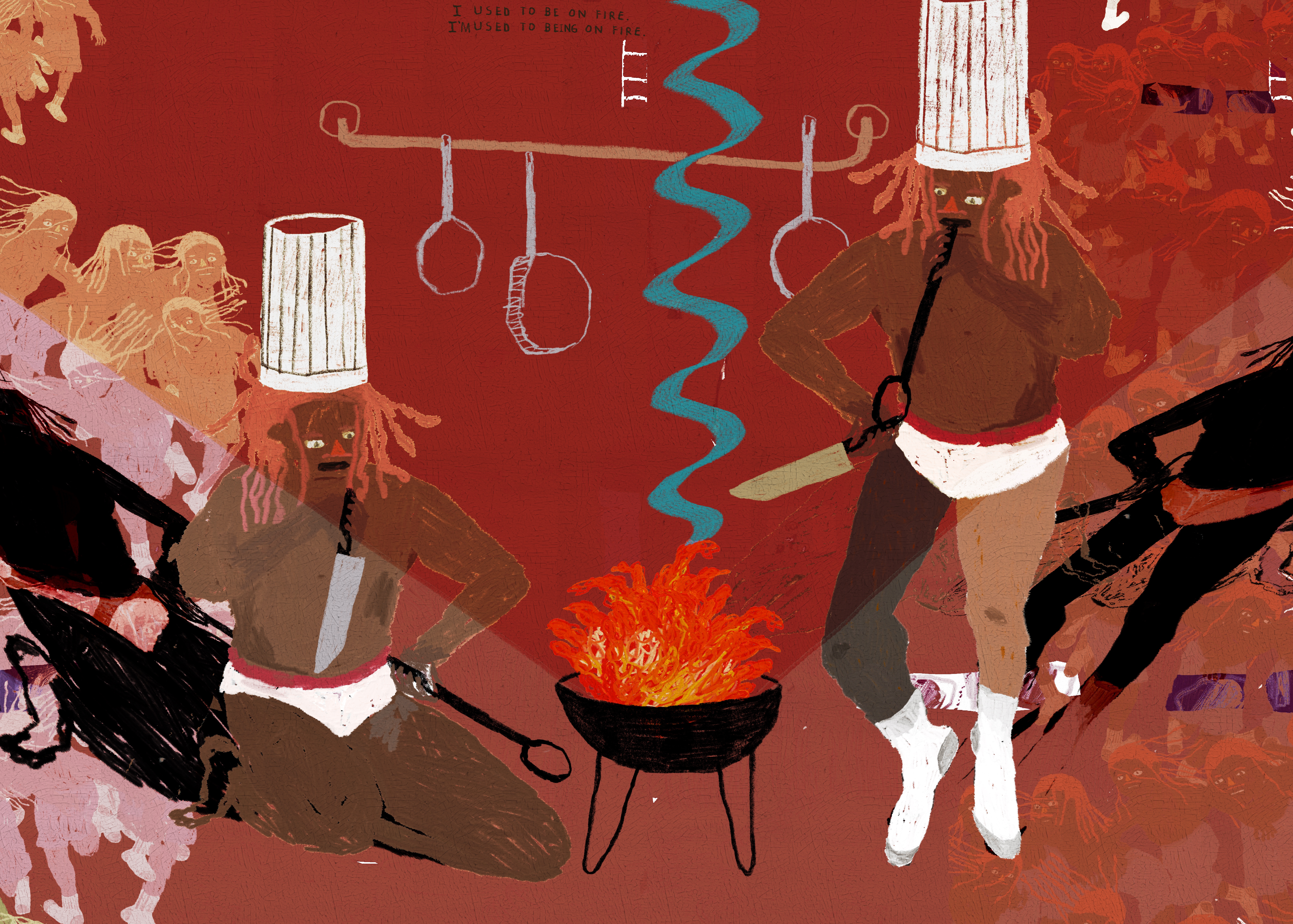 red oxide, summer oil 