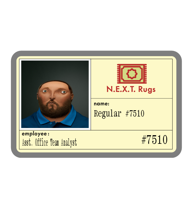 53.5 Ⓡ / week, N.E.X.T. Rugs