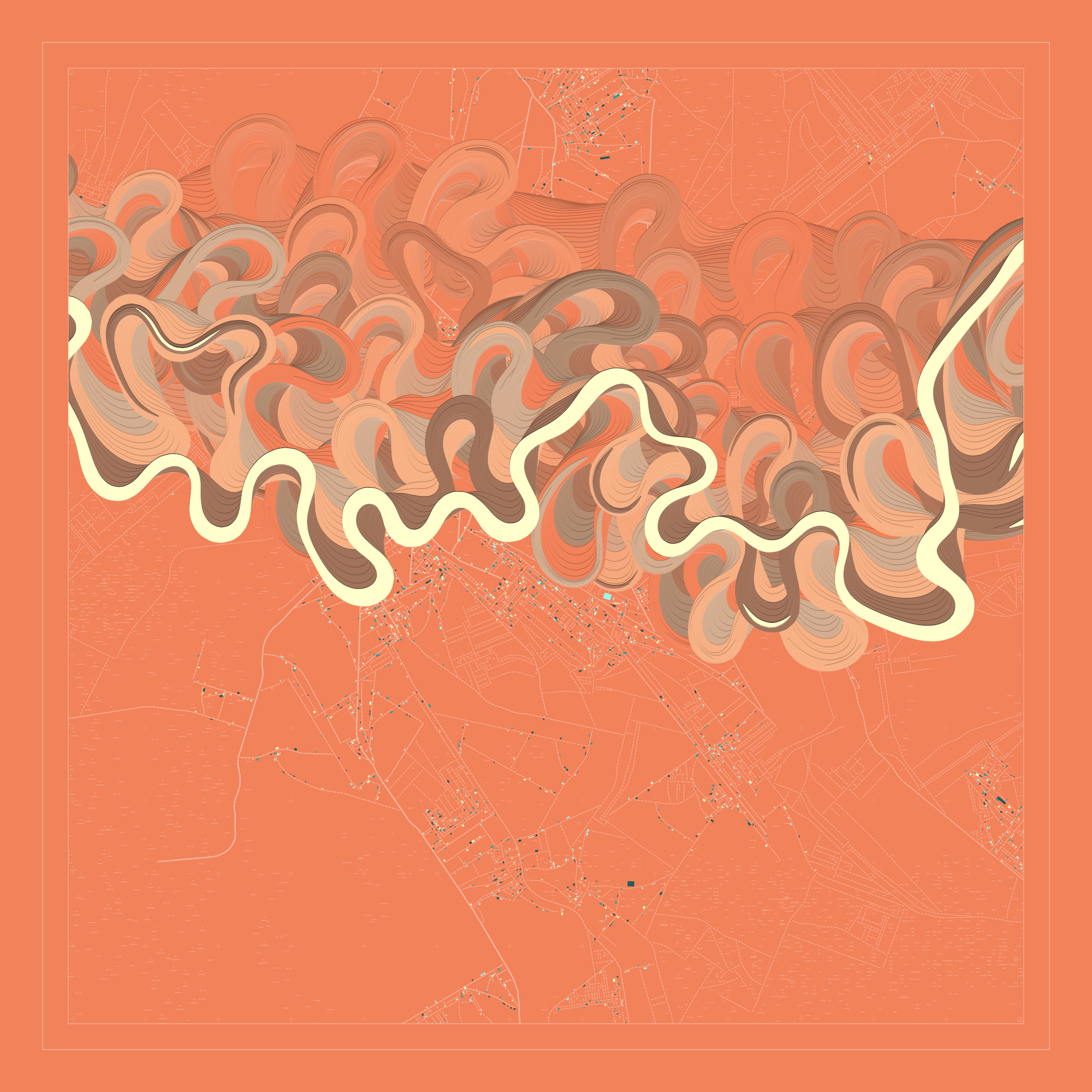 Ancient Courses of Fictional Rivers #643