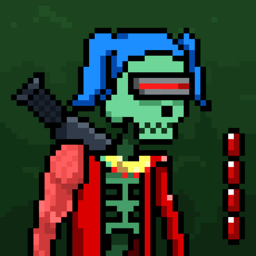 Ordinal Ladies Skull #2727