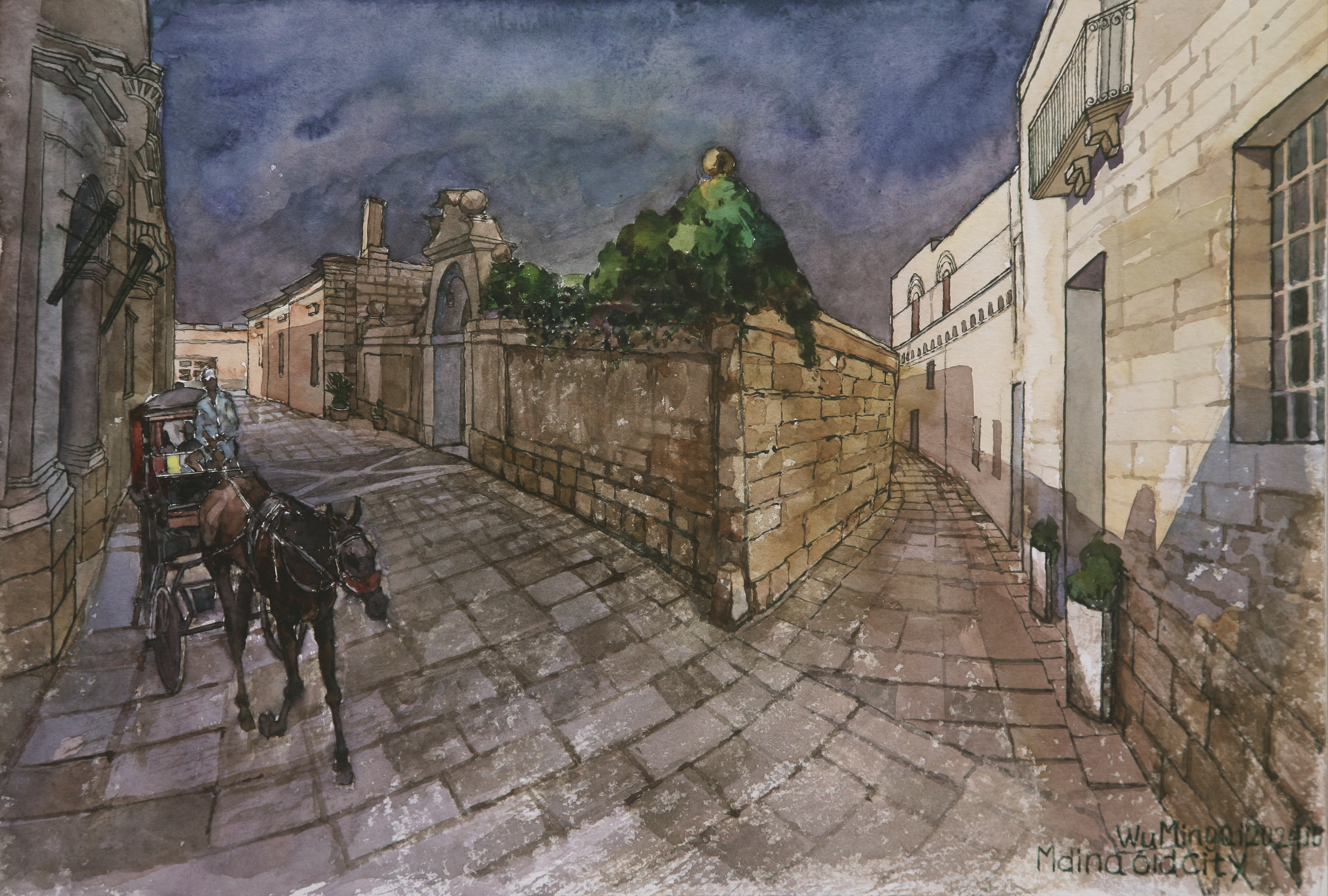 Mdina, the ancient castle