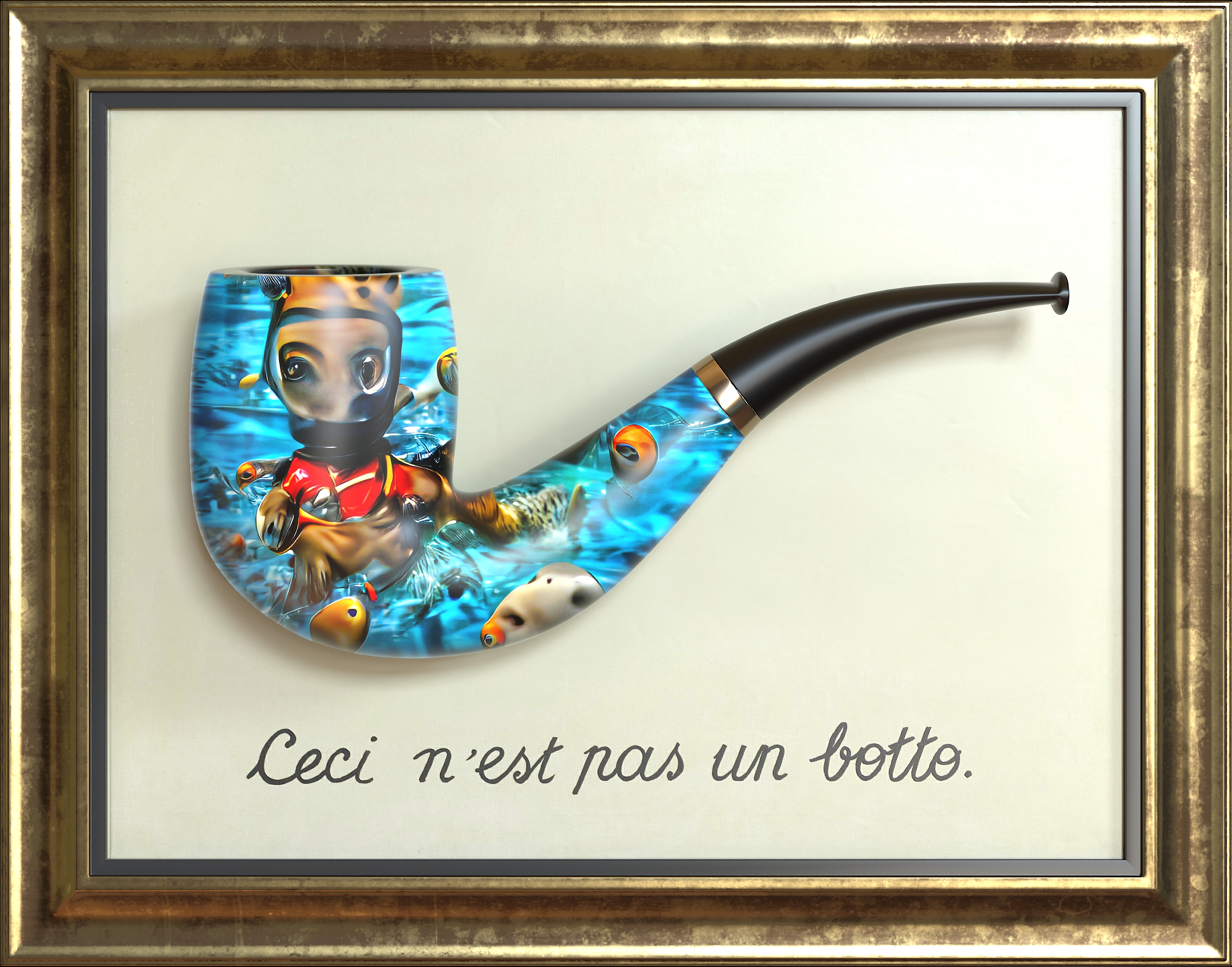 Information Submerge Pipe