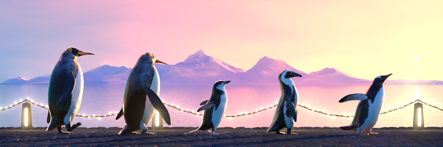 Five Penguins #444