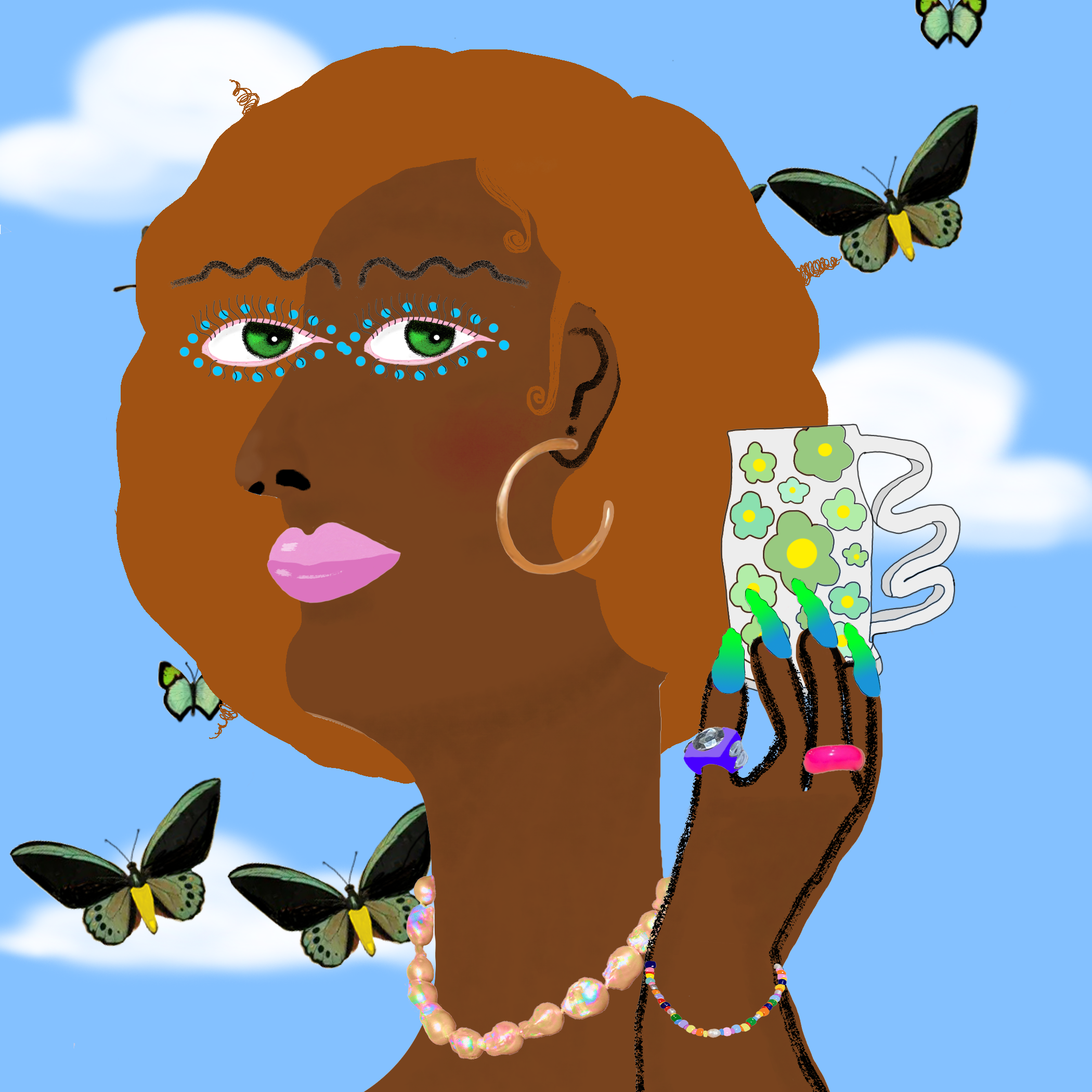 Women with Vases #50