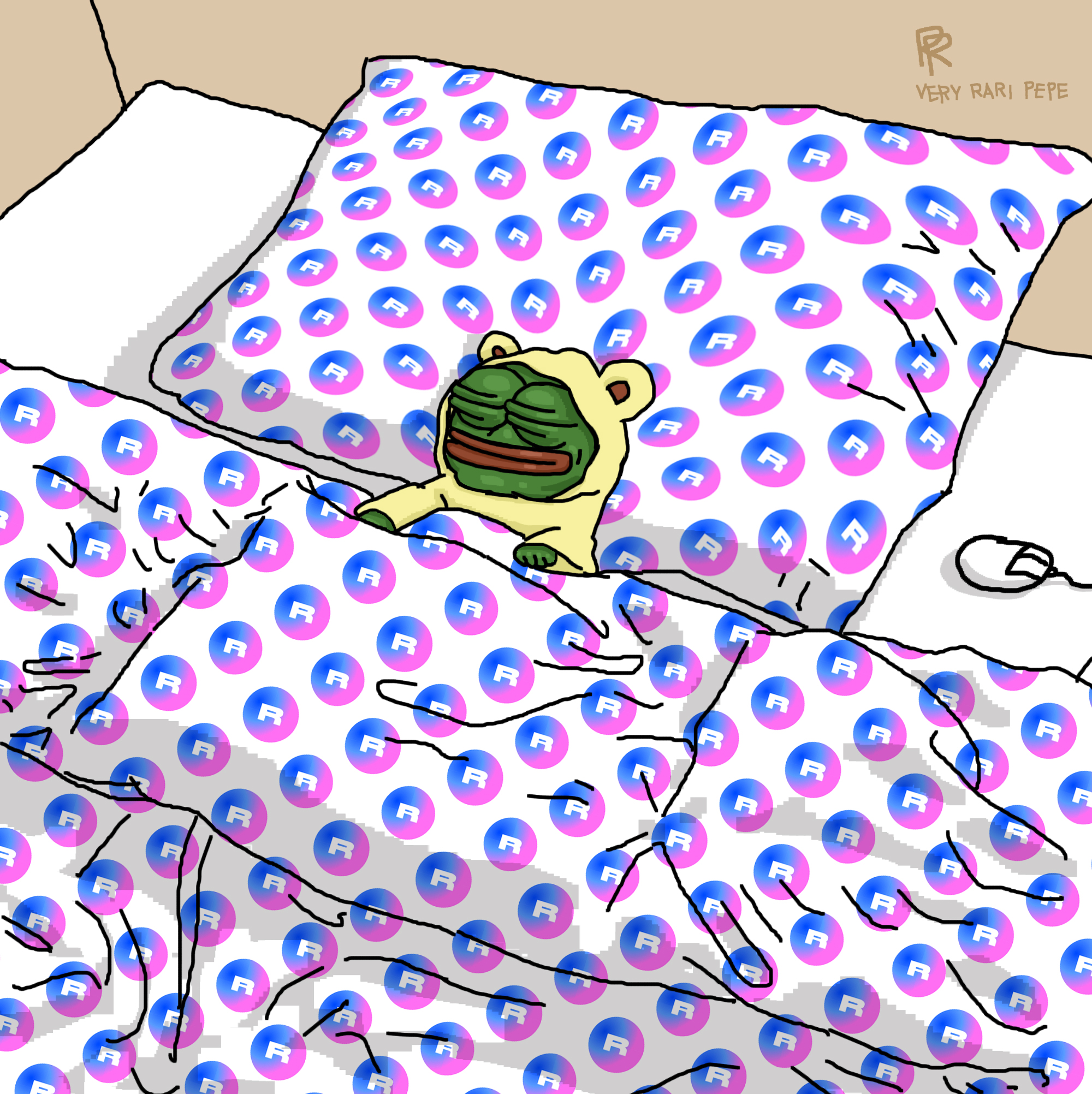 Comfy Rari Pepe