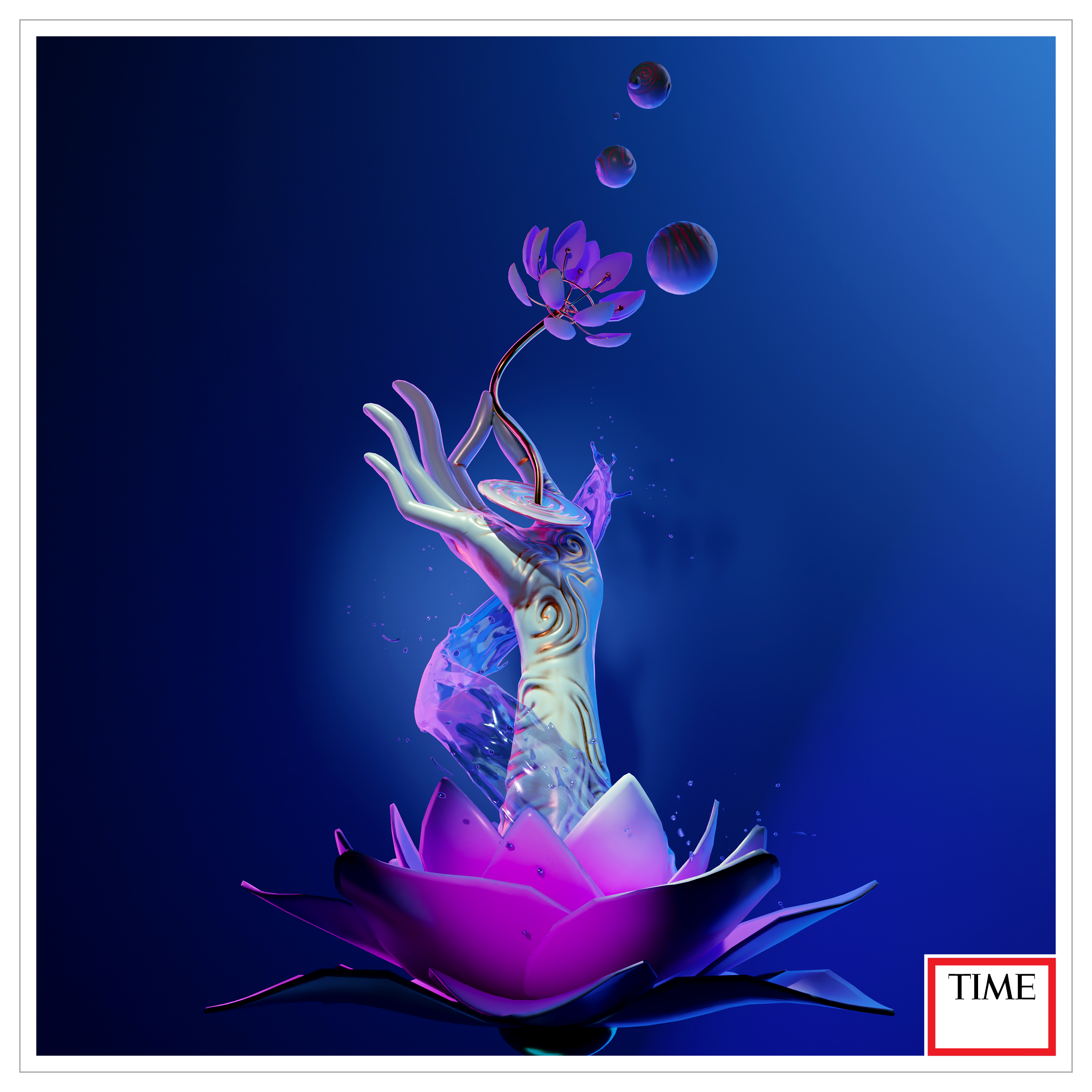 The Seven Spiritual Laws of Success | 3D Artifex Sculpture by Blake Kathryn