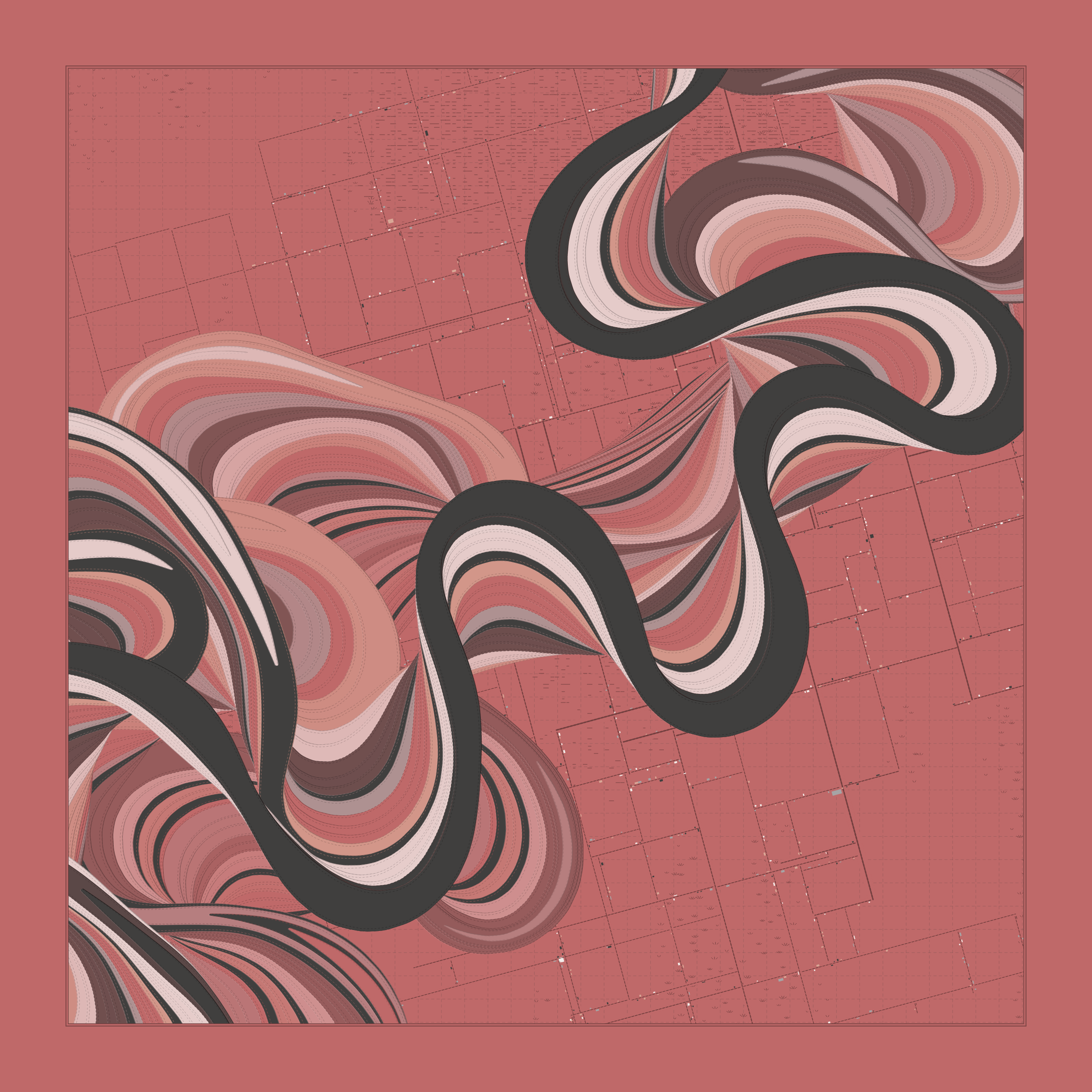 Ancient Courses of Fictional Rivers #152